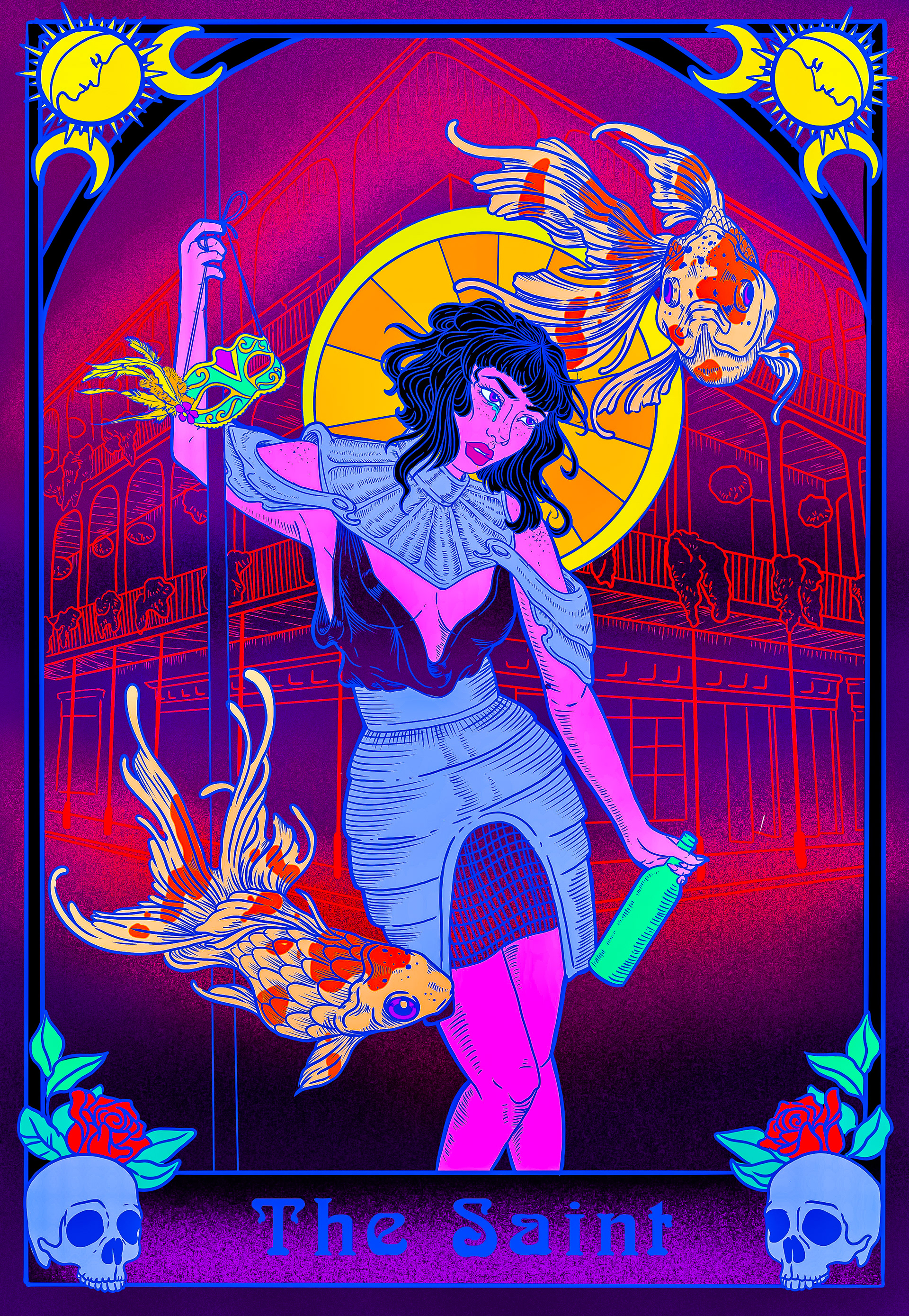 Ain't A Saint  | Digital Illustration | Procreate | 2021