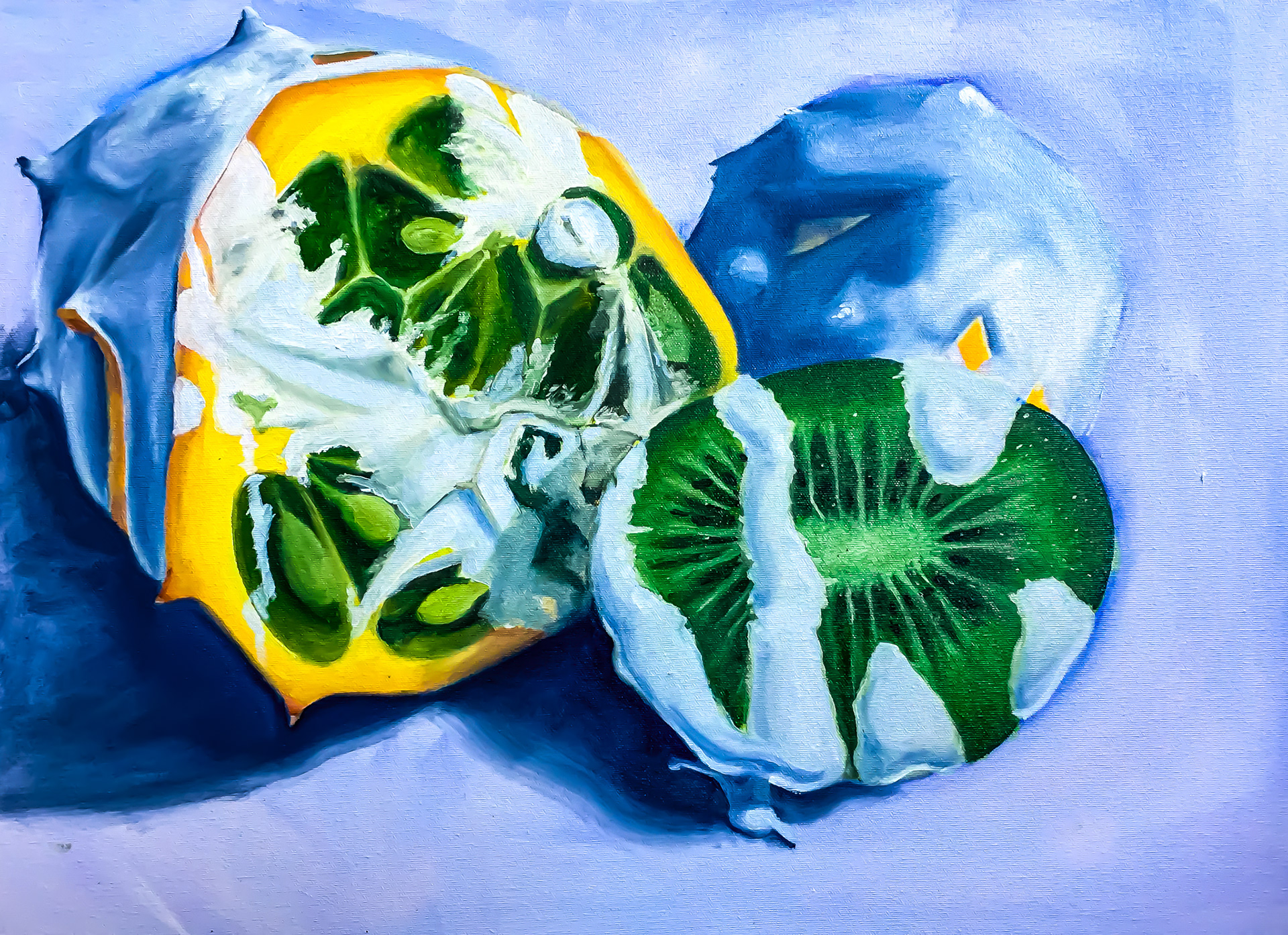 Fruit Still No. 2 | Oil on Canvas | 2017