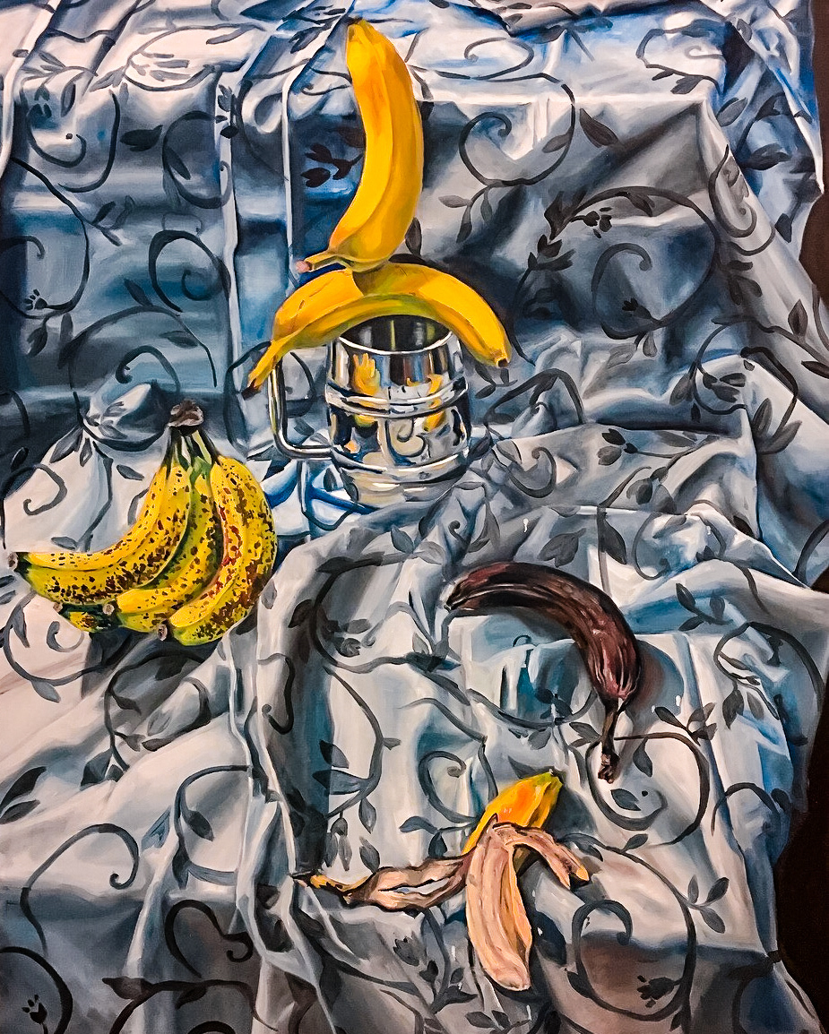 Banana Still No. 3 | Oil on Canvas | 2018