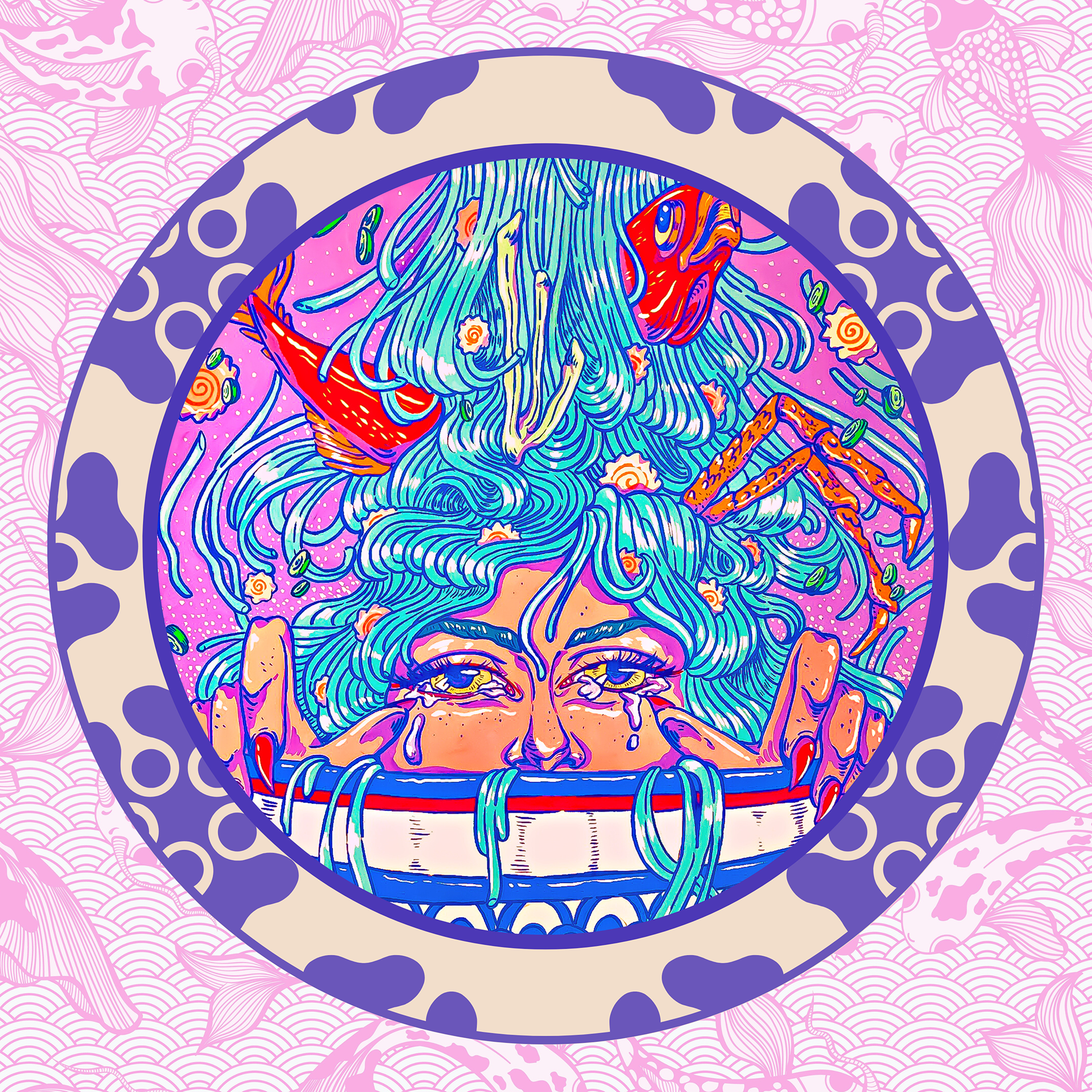 Where's Your Head At | Digital Illustration | Canva | 2022