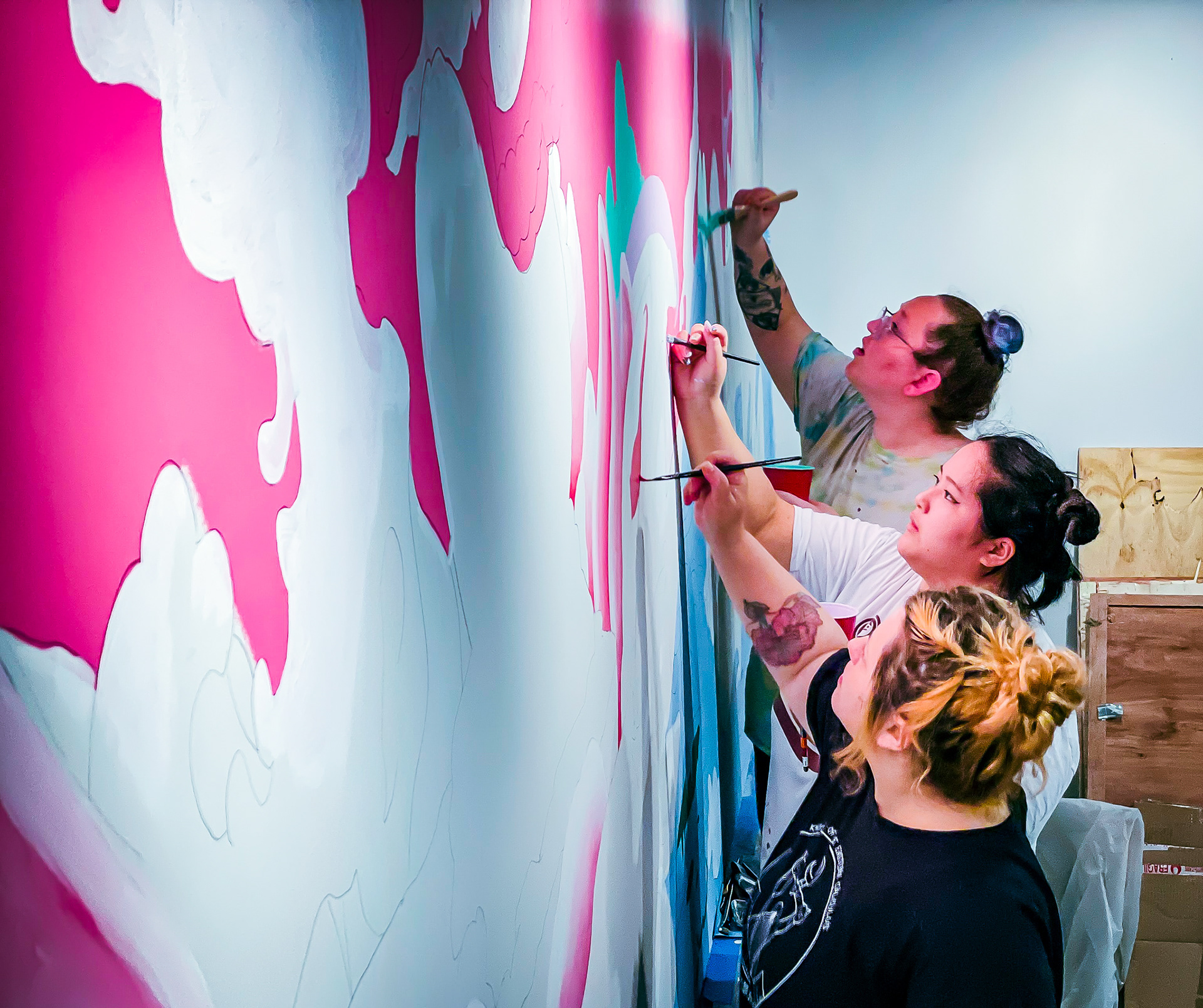 The Artist and Her Team  Nood Goddess | Good Fortune Co. | 2021