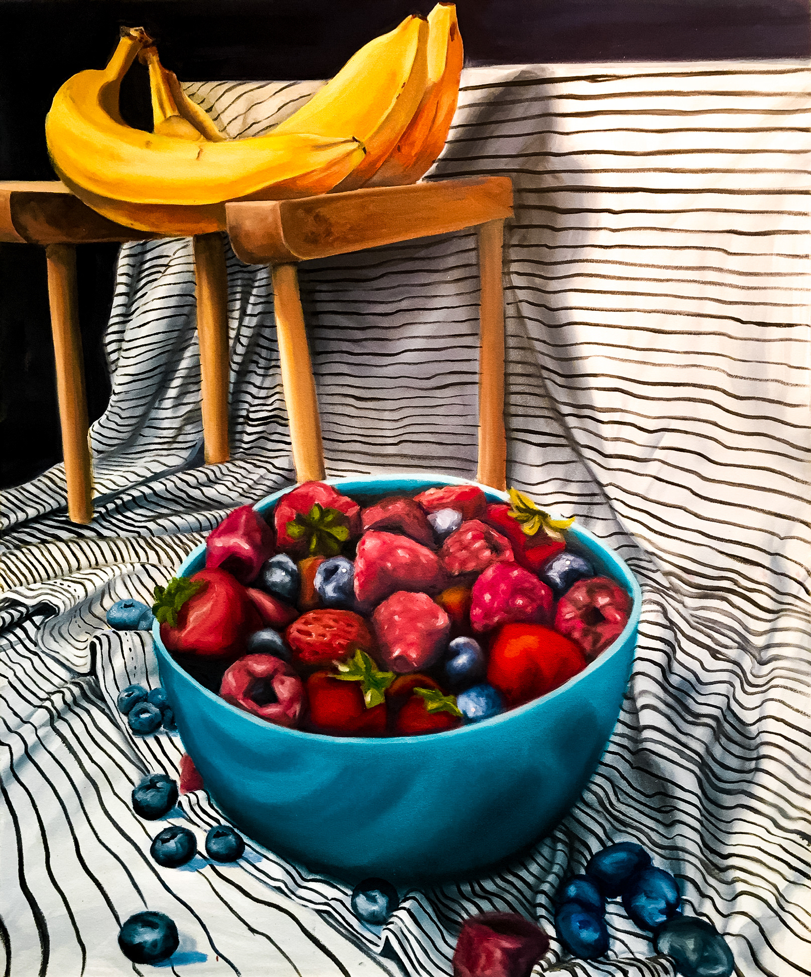 Banana Still No. 1 | Oil on Canvas | 2017