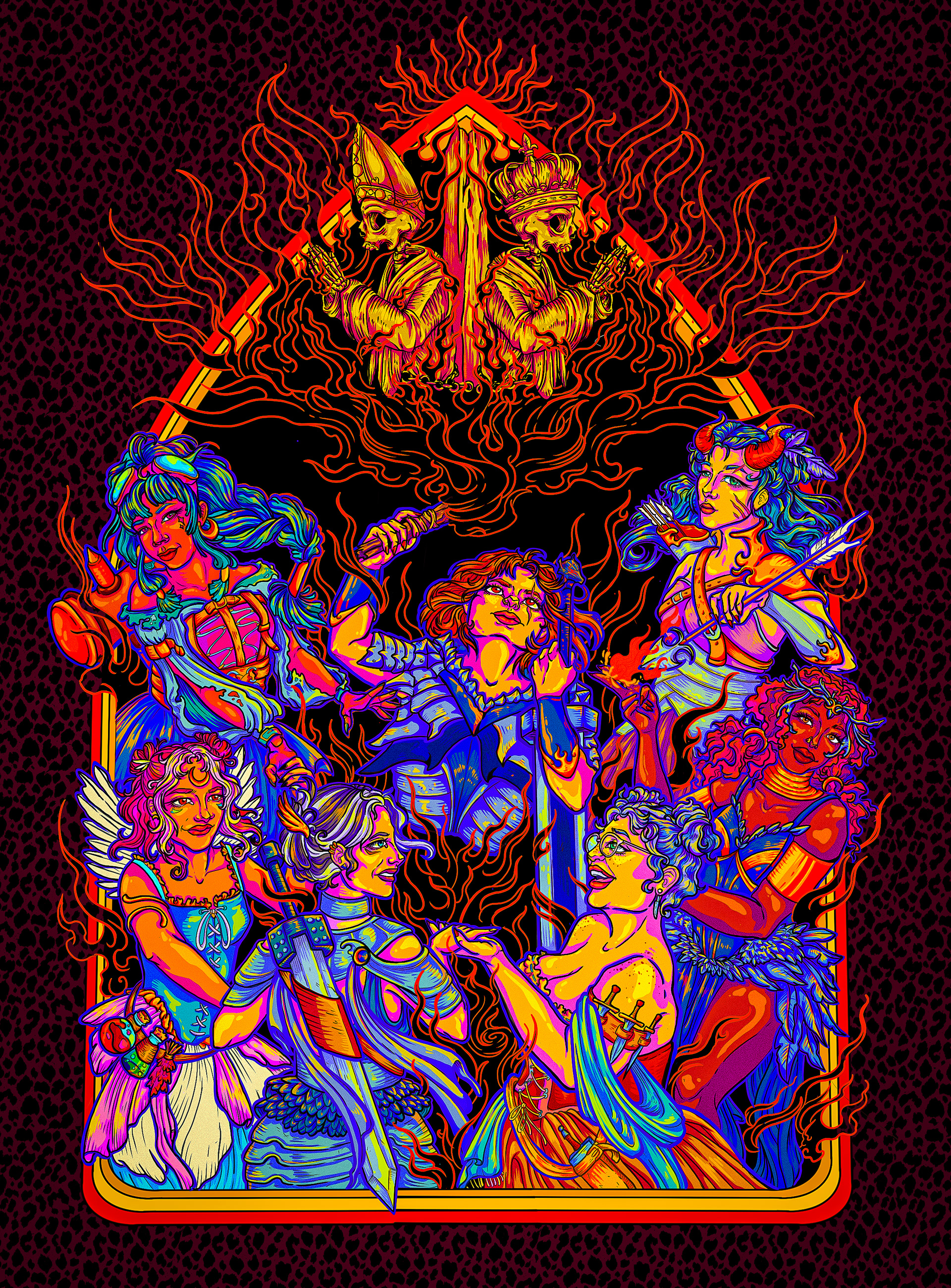 Fight Fire With Fire  | Digital Illustration | Procreate | 2022