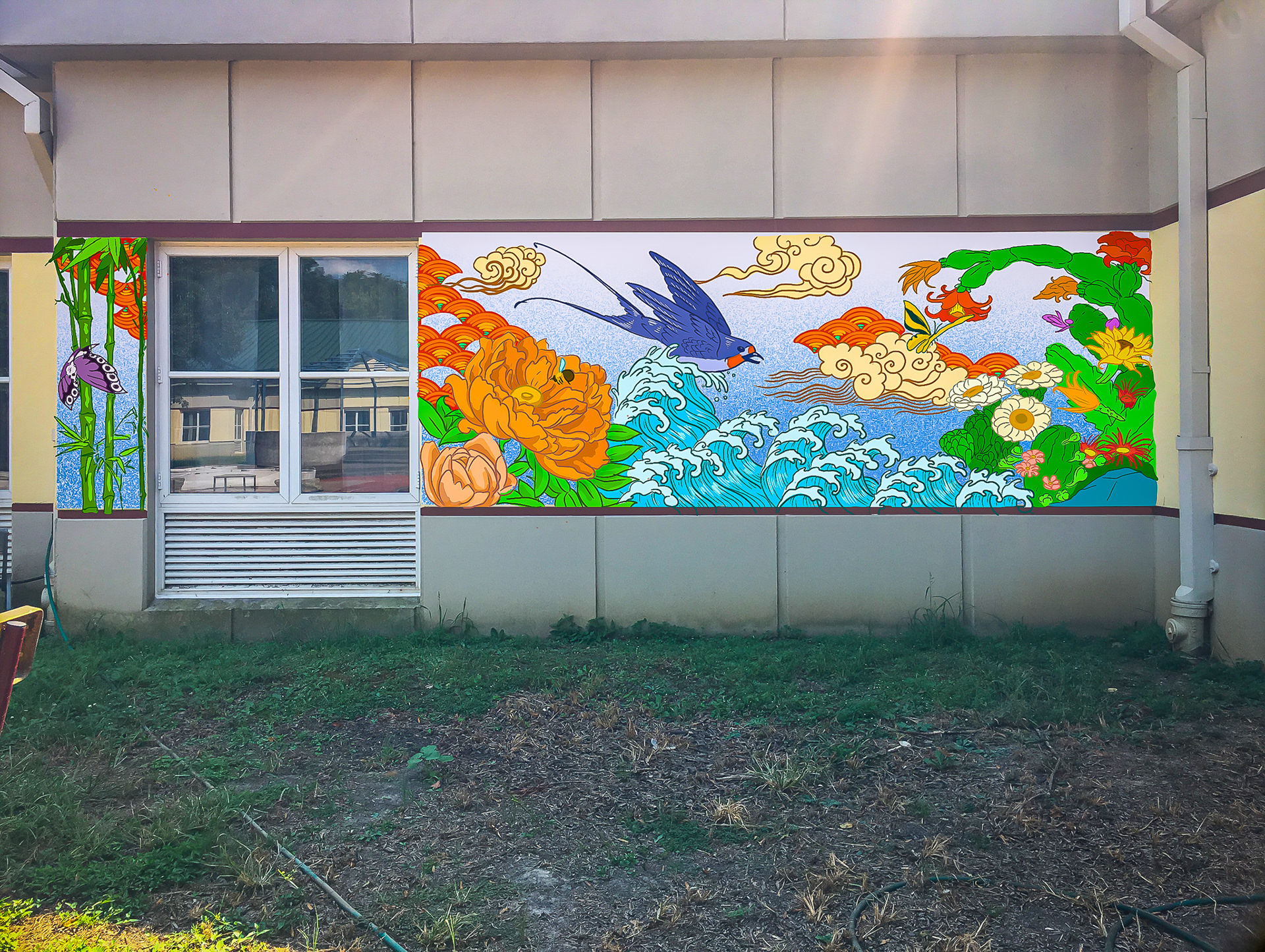 Zen Garden | Shelby Oaks Elementary School | 2020