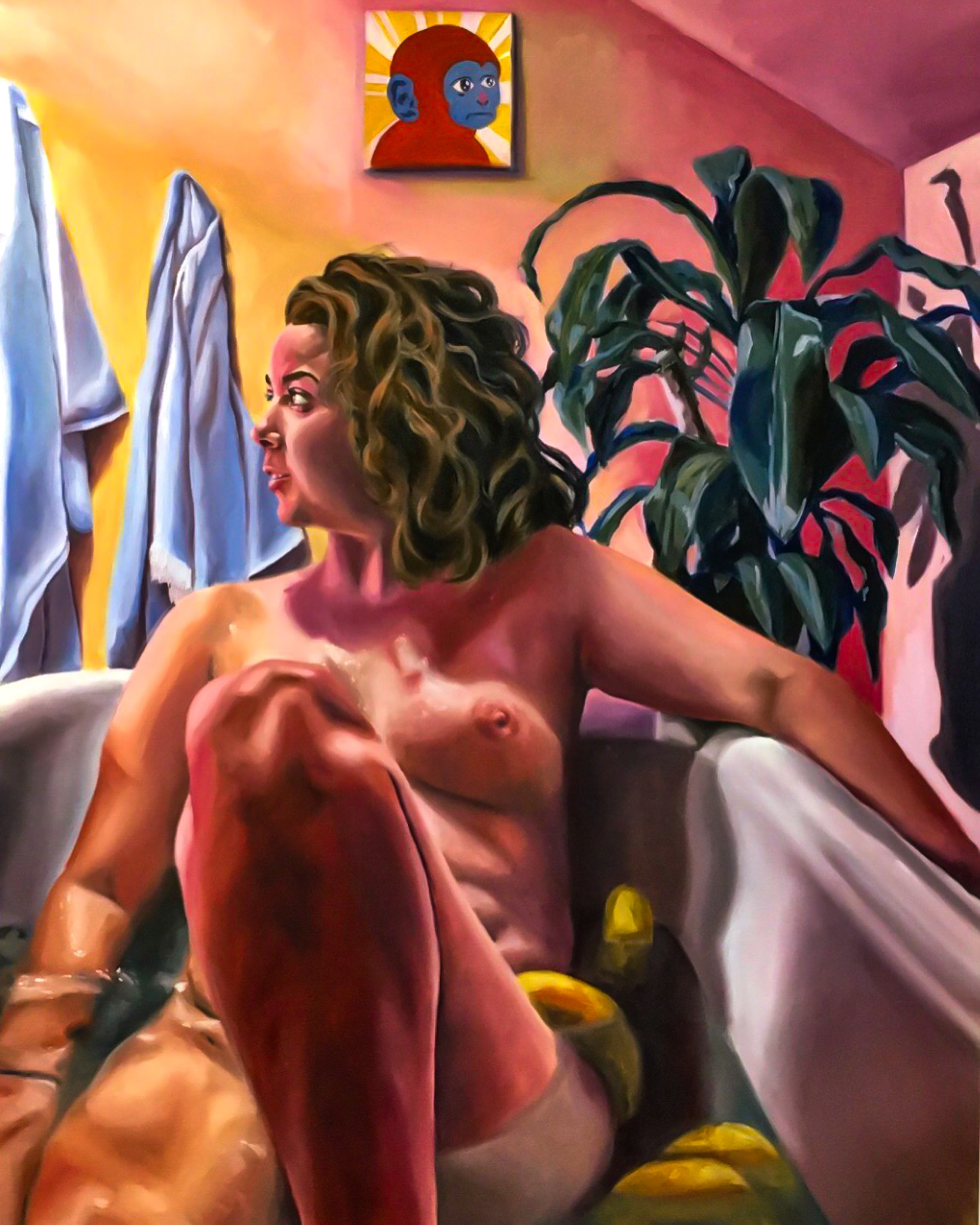 What's With The Bananas? | Oil on Canvas | 2018