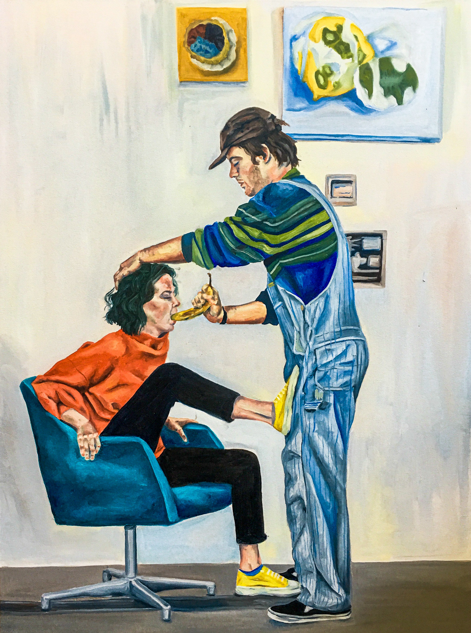 Eat Your Vegetables | Oil on Canvas | 2018