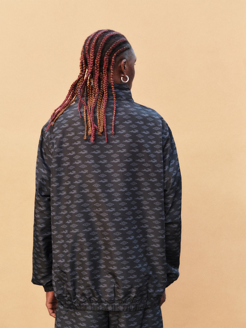Umbro X Pacemaker Shell Suit Rear- Photograph by ©Pacemaker Products