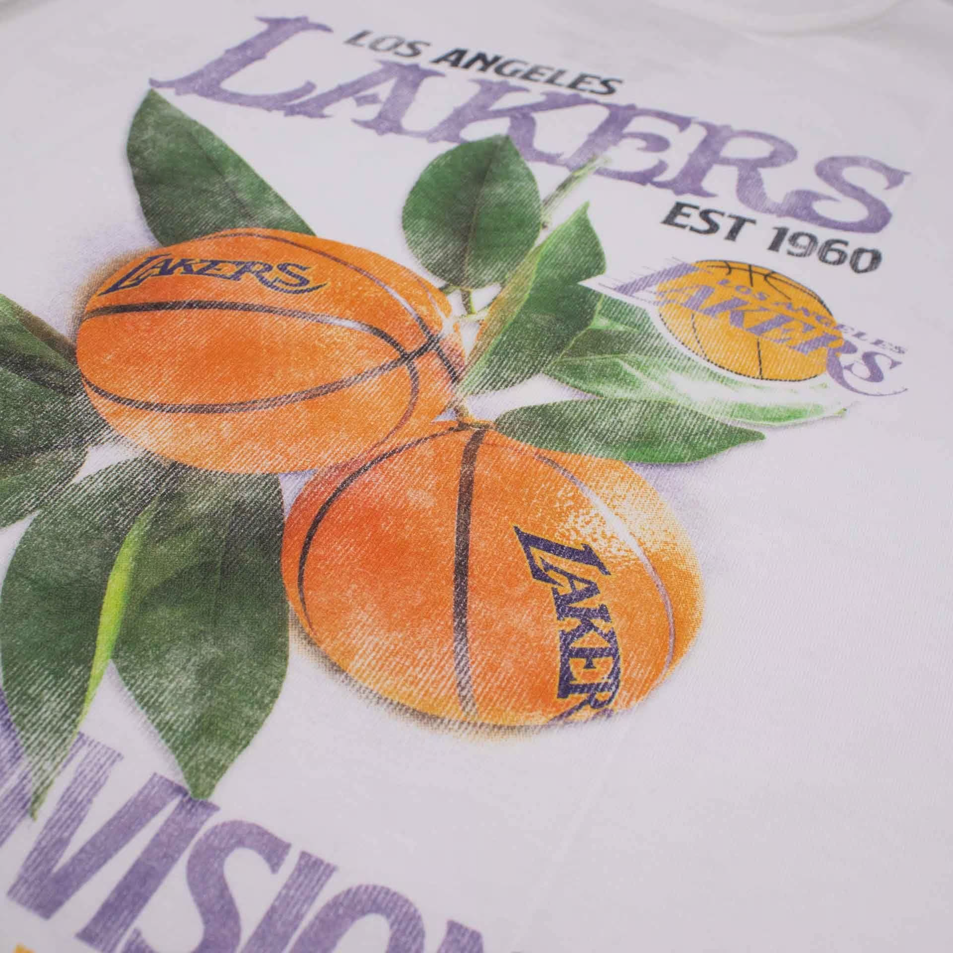 Mitchell & Ness Los Angeles Lakers Full Court Pressed Tee Back