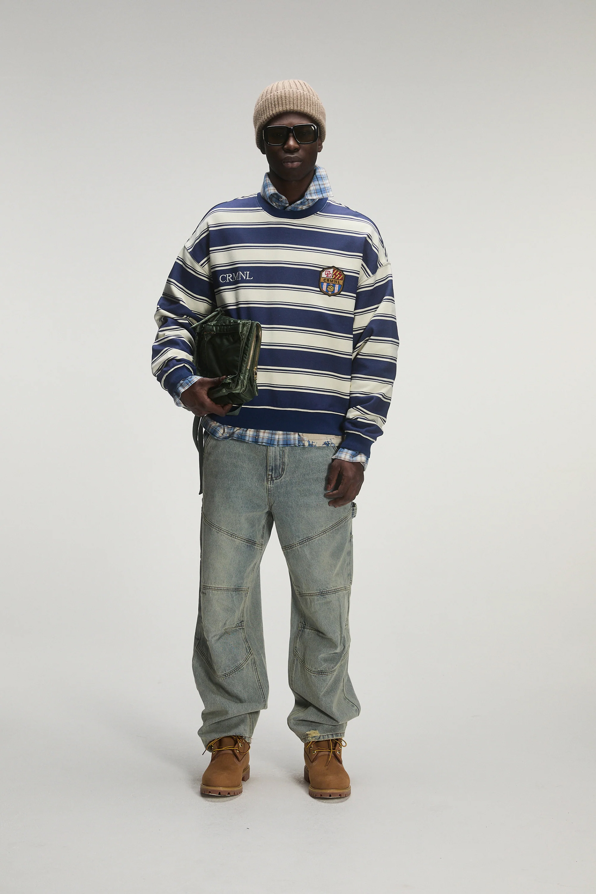 STRIPPED FC SWEATSHIRT