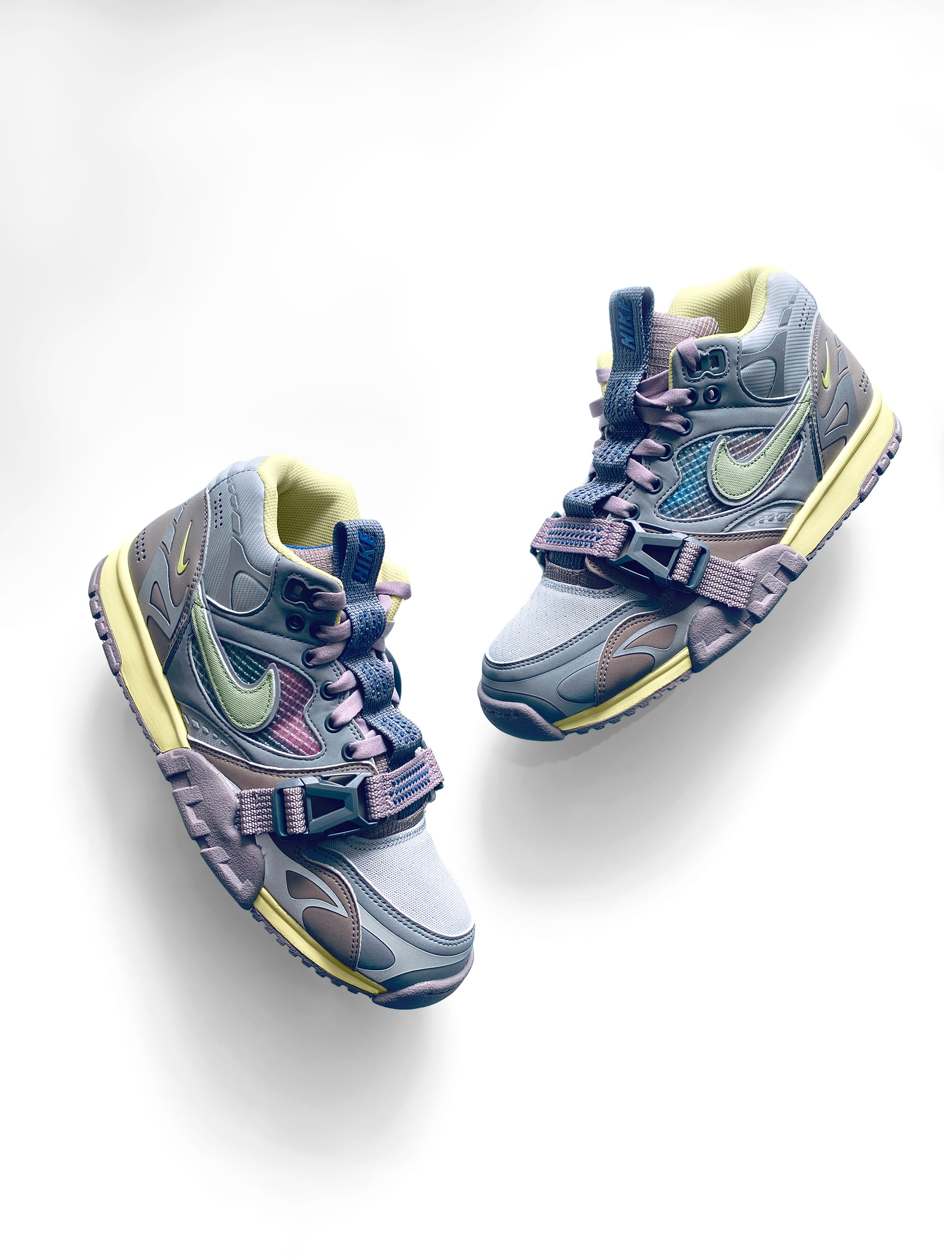 Nike Air Trainer 1 SP 'Light Smoke Grey & Honey Dew' - Photograph by Ravi Kiran Design
