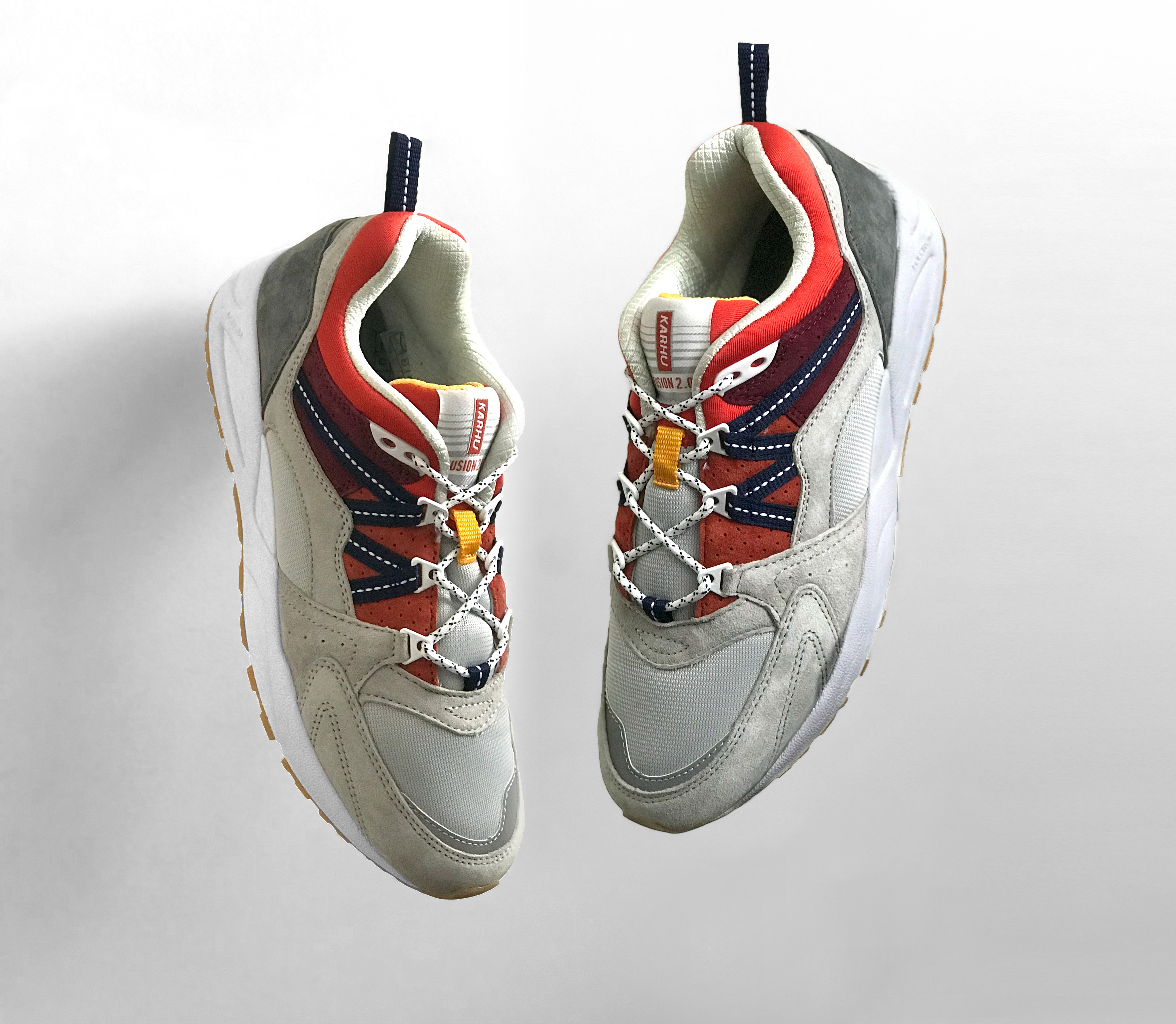 Karhu Fusion 2.0 Lunar Rock / Puree Pumpkin - Photograph by Ravi Kiran Design