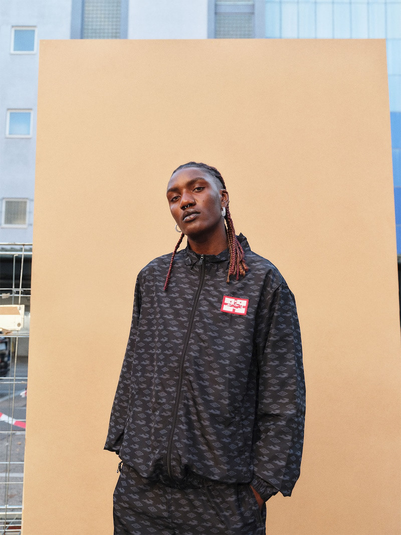Umbro X Pacemaker Shell Suit- Photograph by ©Pacemaker Products