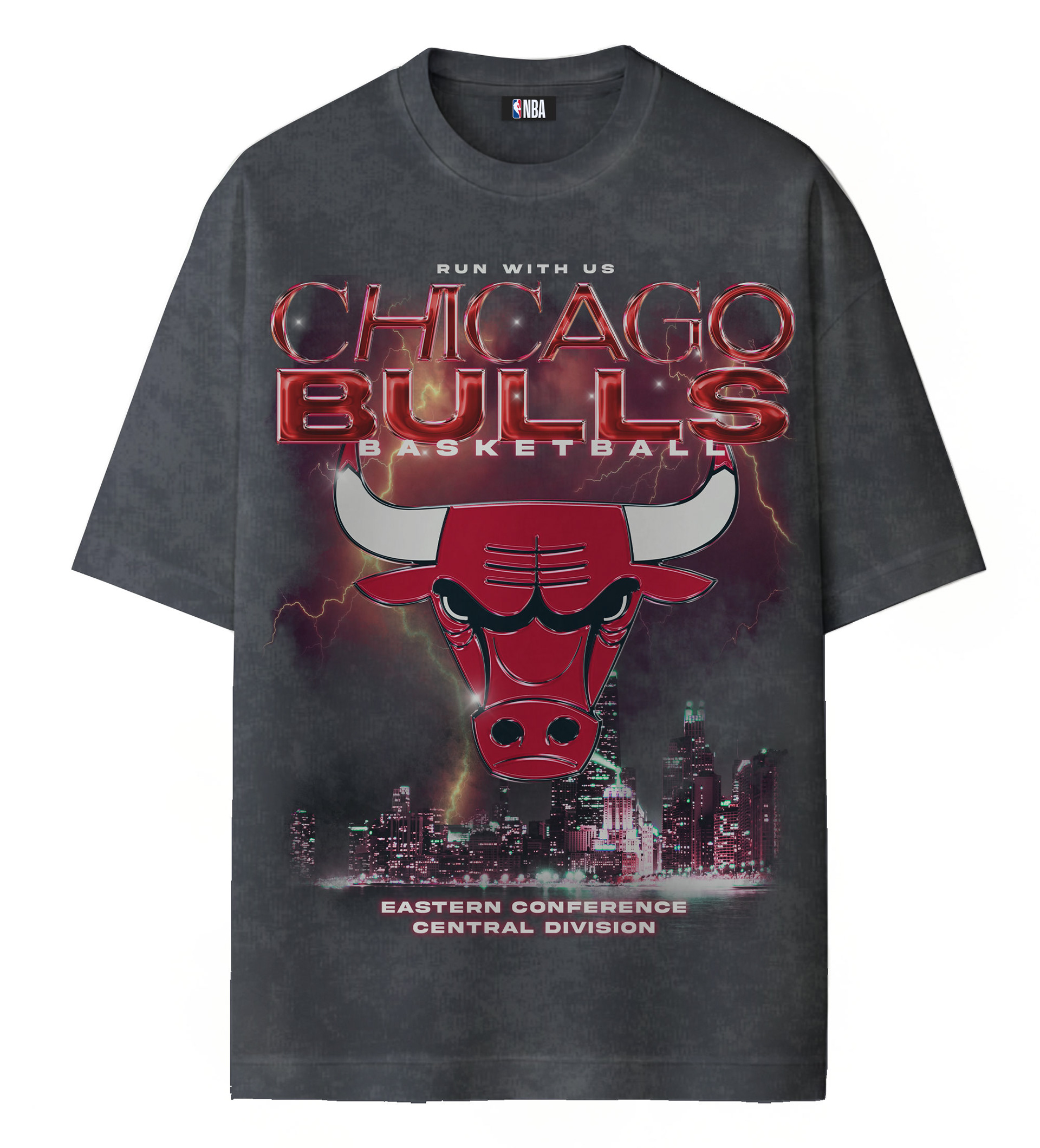 NBA X BoohooMan Chicago Bulls