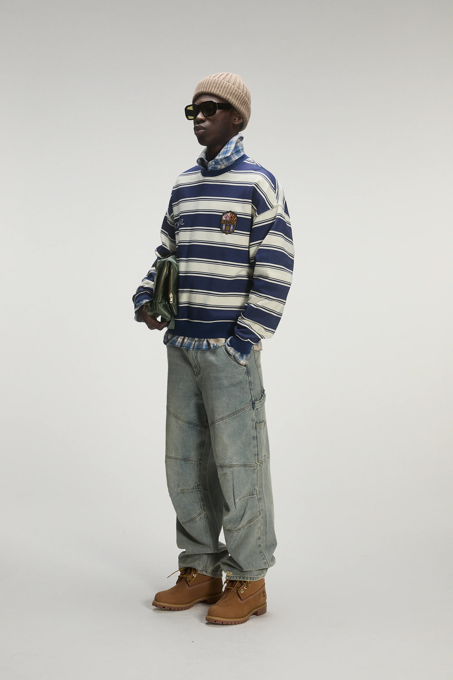 STRIPPED FC SWEATSHIRT