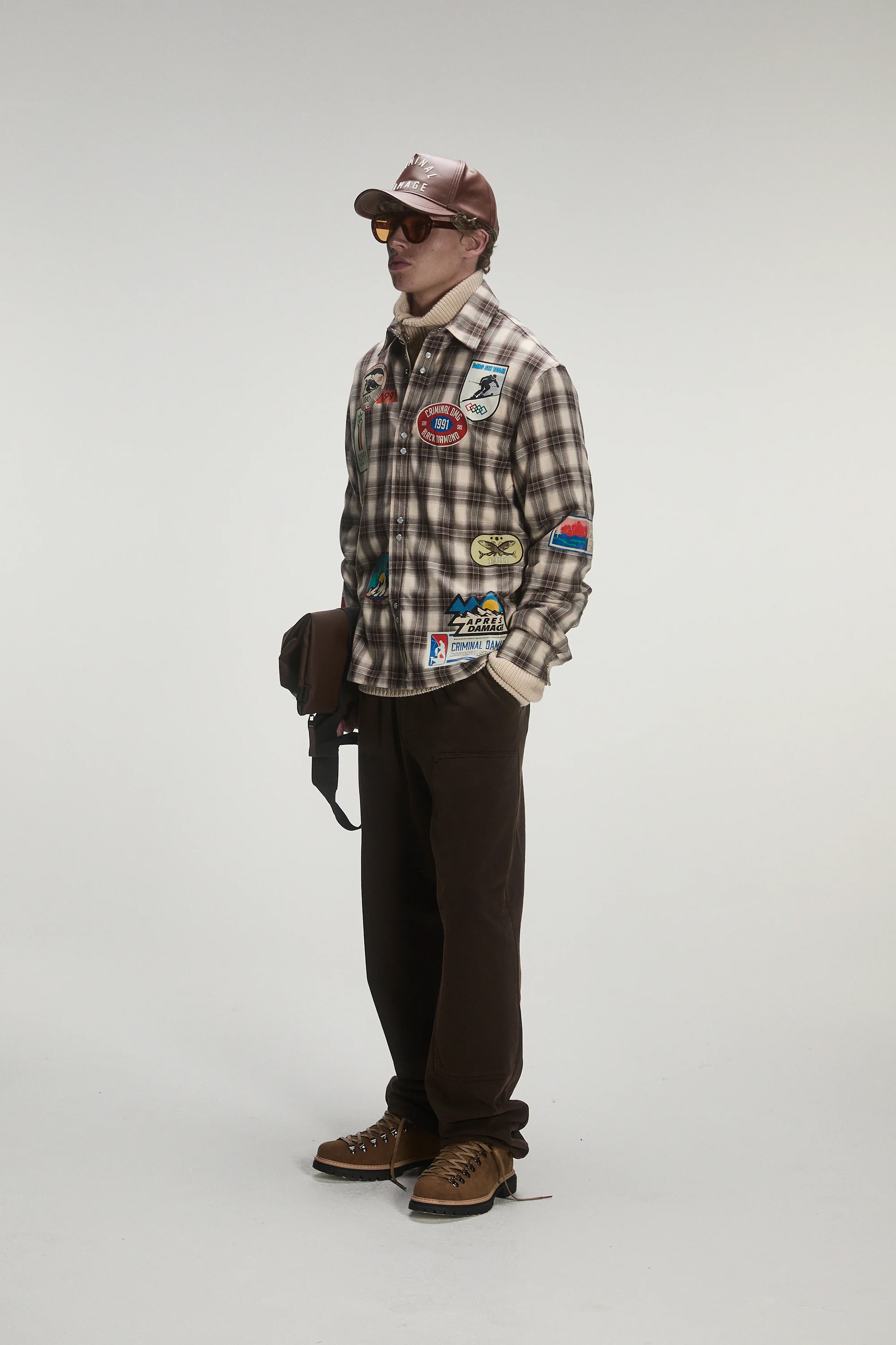 PRINTED PLAID SHIRT