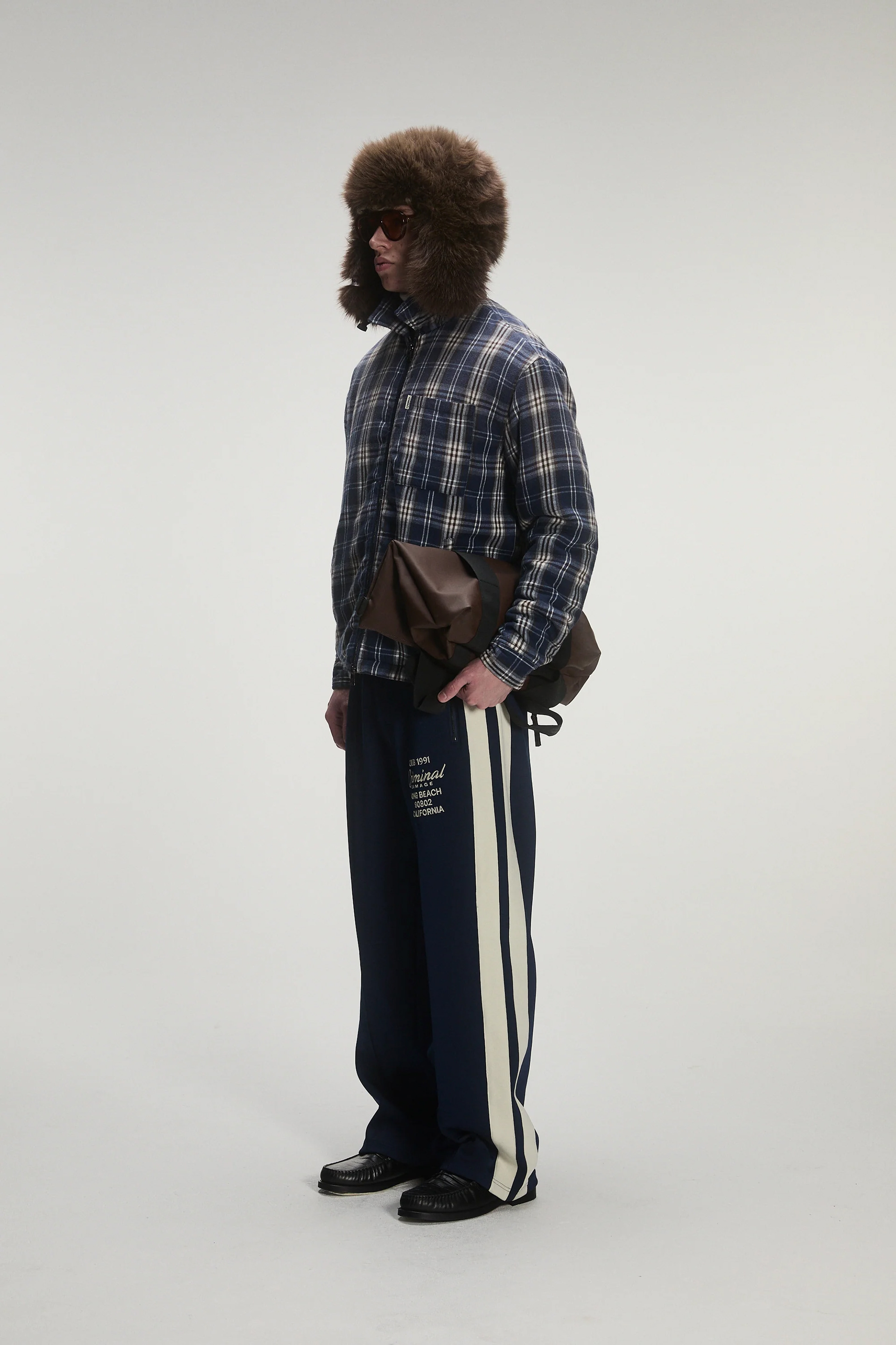 Skip to product information PADDED PLAID JACKET