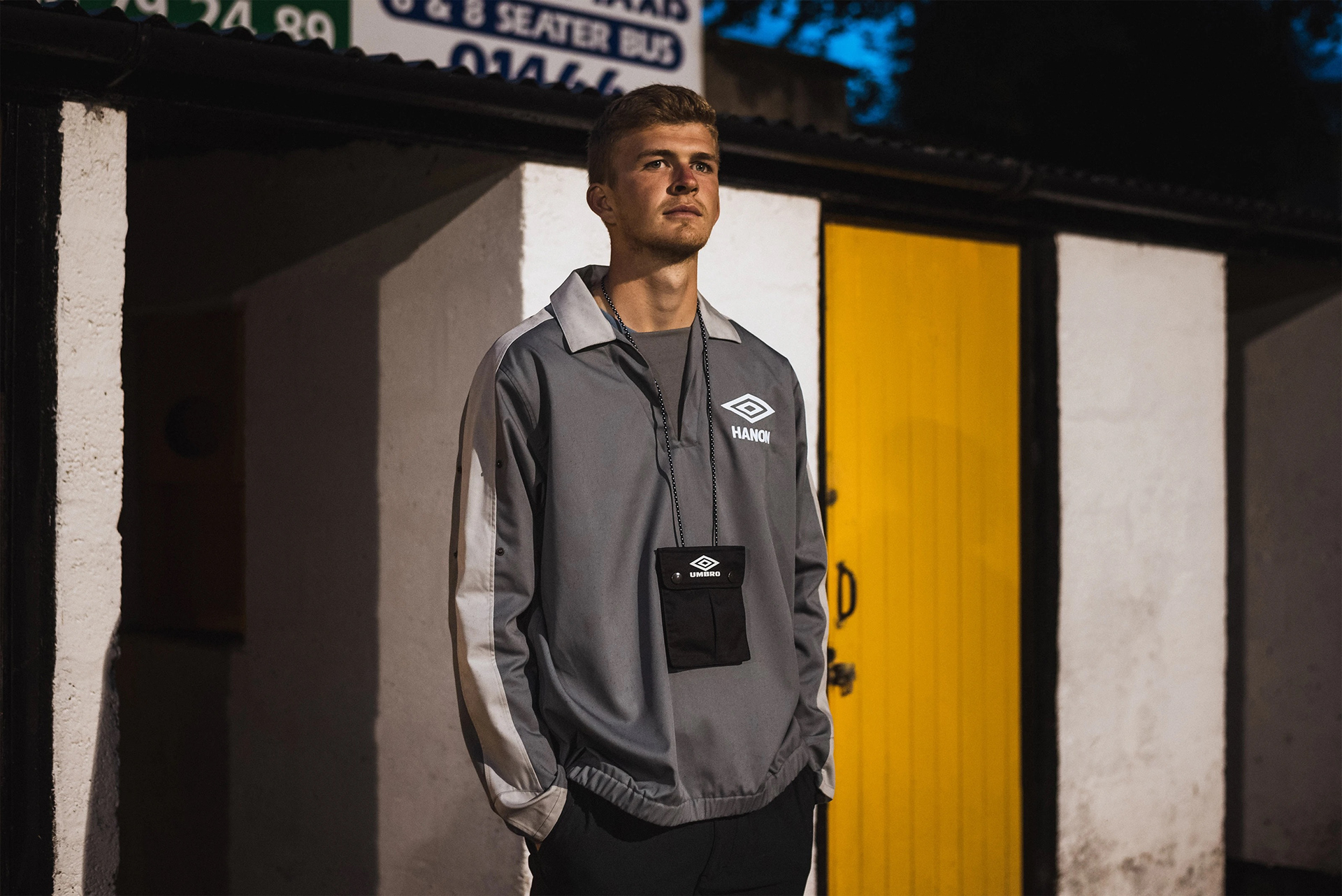 Umbro X Hanon Drill Top - Photograph by ©Hanon