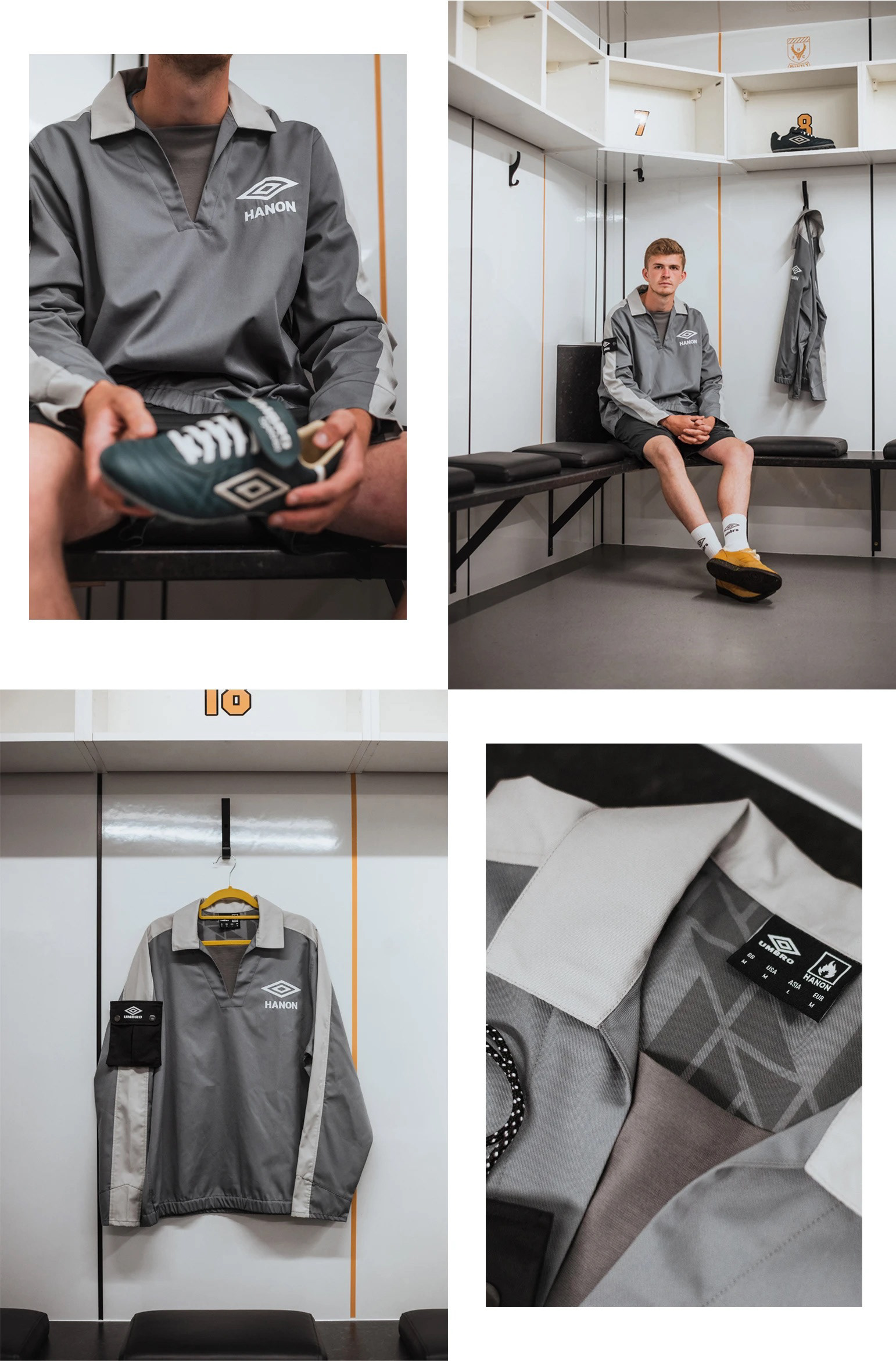 Umbro X Hanon Drill Top - Photograph by ©Hanon