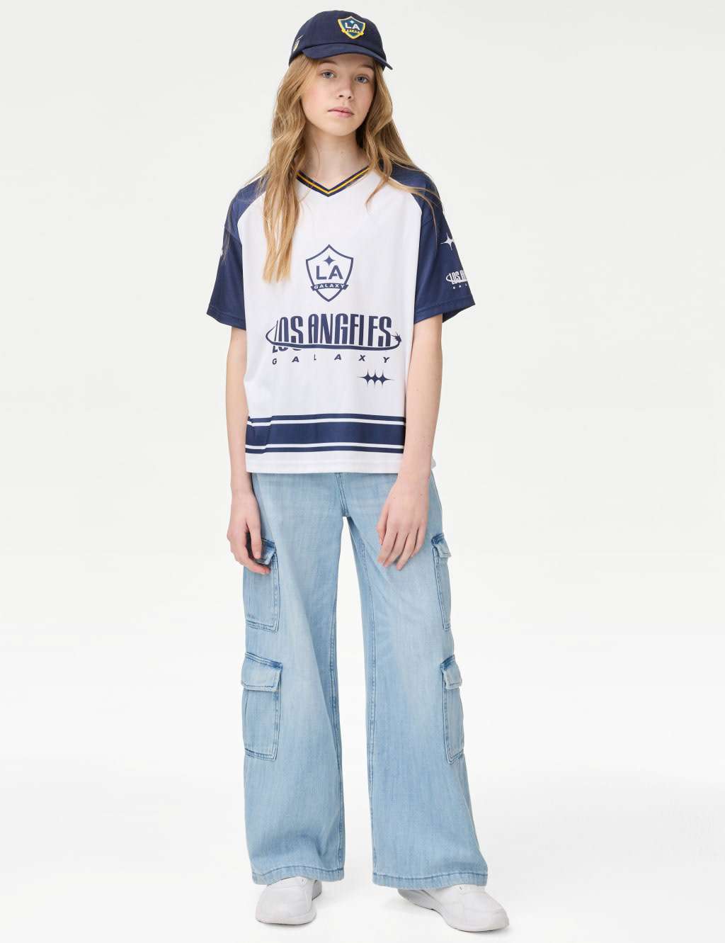 M&S LA Galaxy Football Shirt - Photography by Marks & Spencer