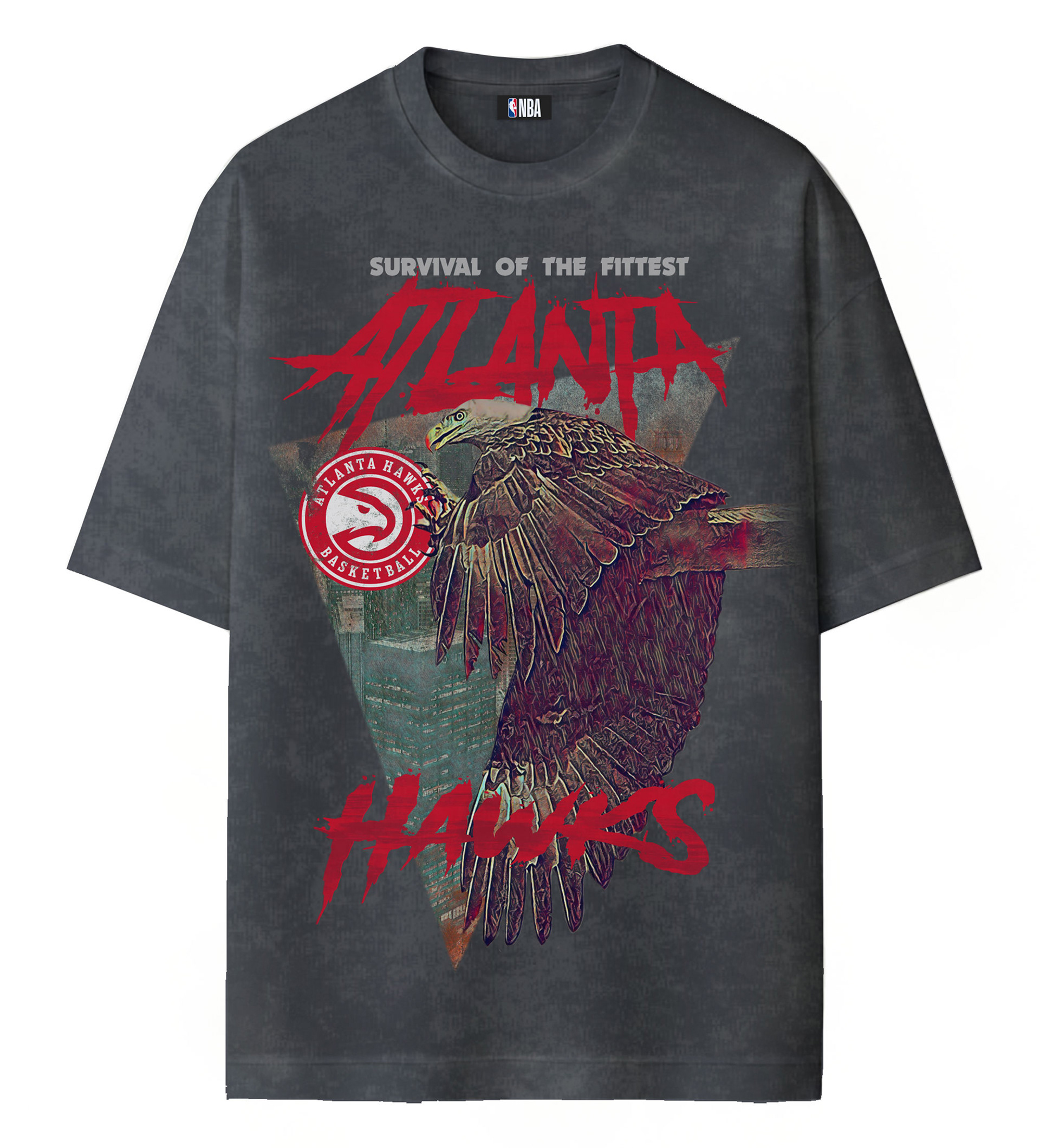 NBA X BoohooMan Atlanta Hawks