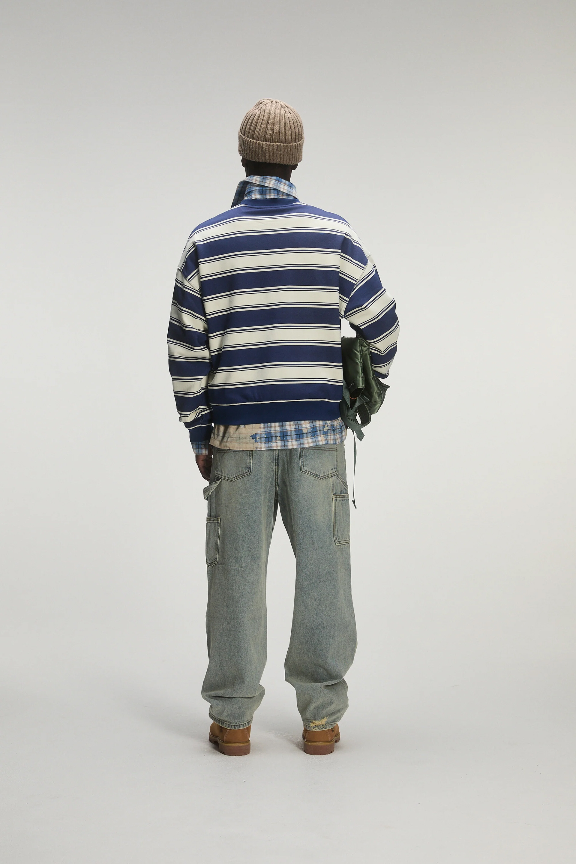 STRIPPED FC SWEATSHIRT