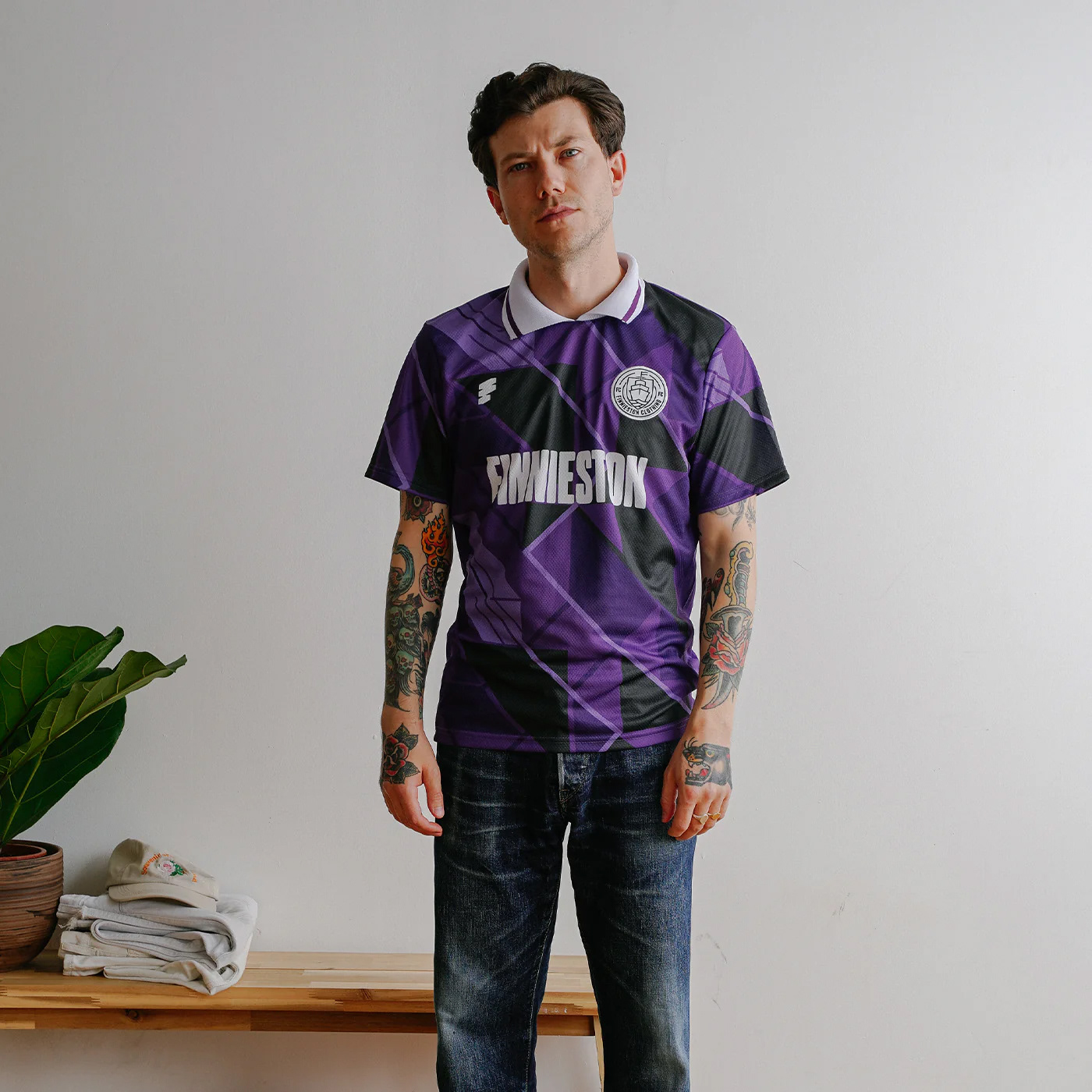 Finnieston Dazzle Camo Football Shirt