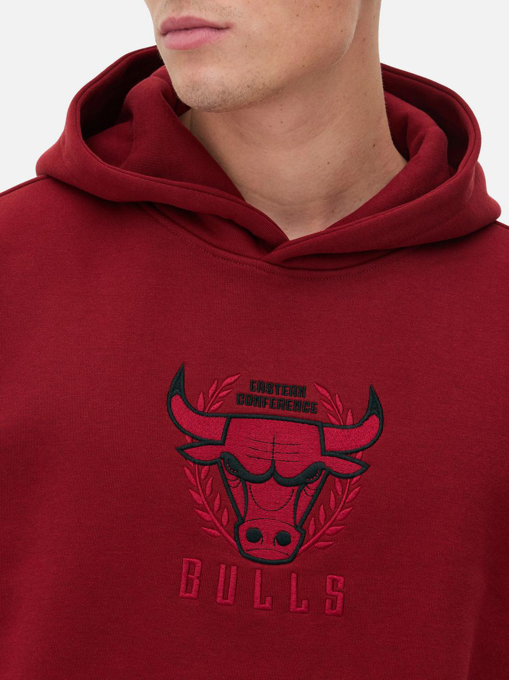 NBA x Josh Denzel [Primark] AW24 Chicago Bulls Hood. Photograph By Primark