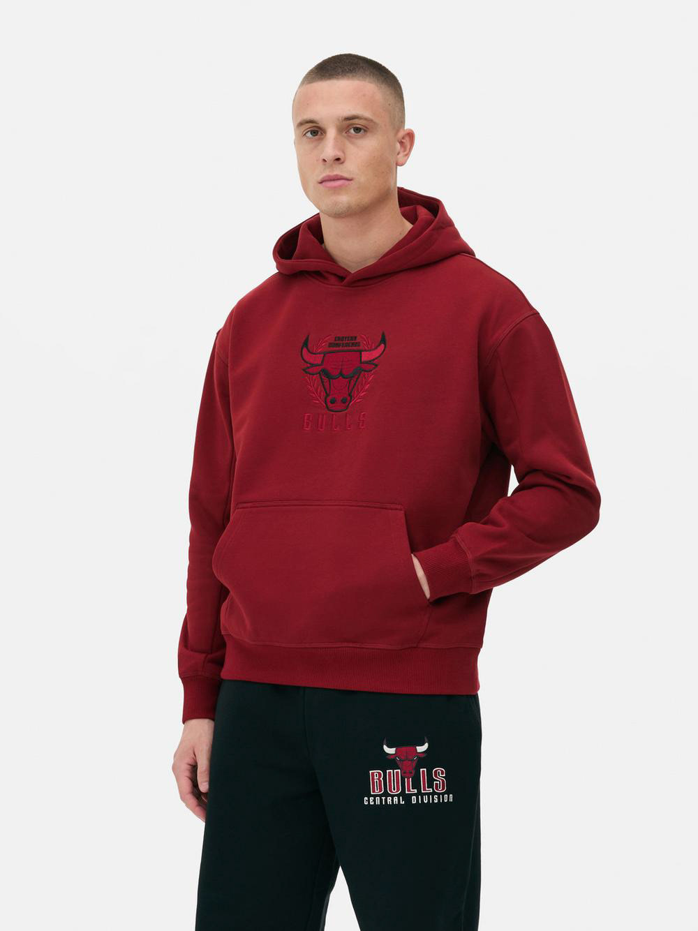NBA x Josh Denzel [Primark] AW24 Chicago Bulls Hood. Photograph By Primark