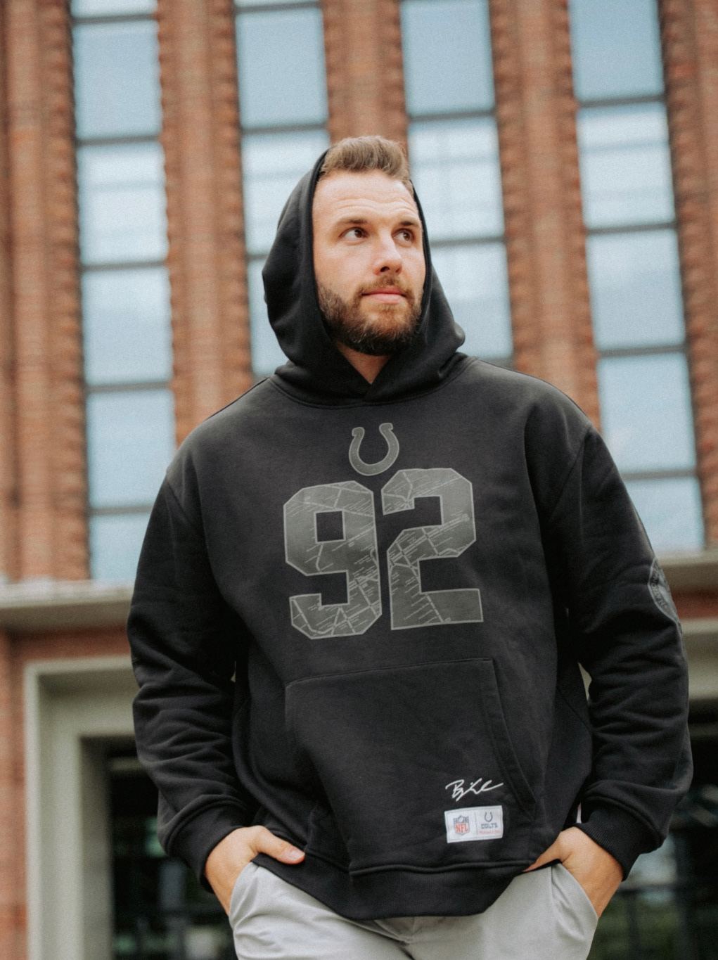Mitchell & Ness x Colts x Bjorn Werner Hood