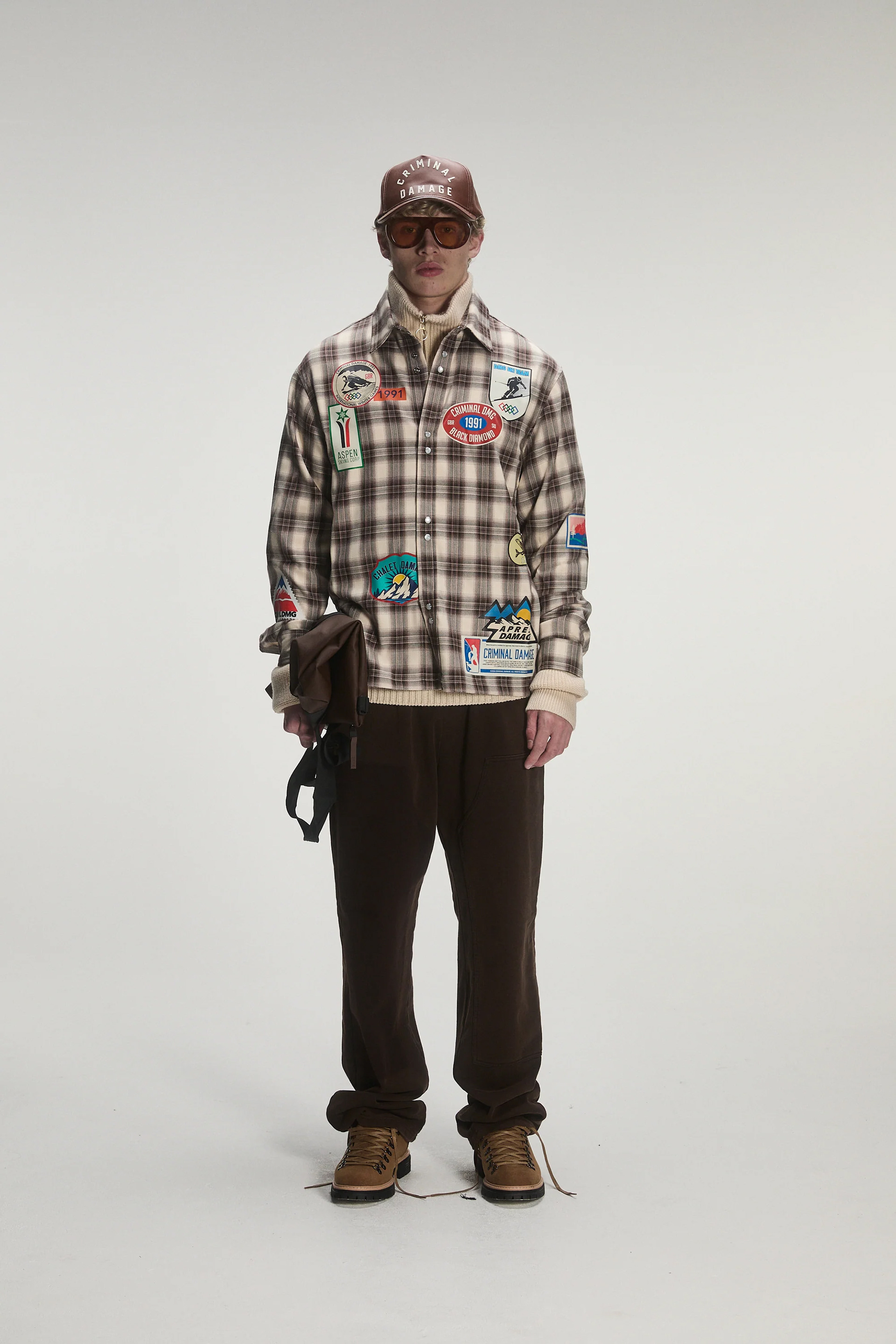 PRINTED PLAID SHIRT