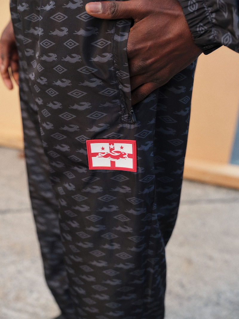 Umbro X Pacemaker Shell Pant Detail- Photograph by ©Pacemaker Products
