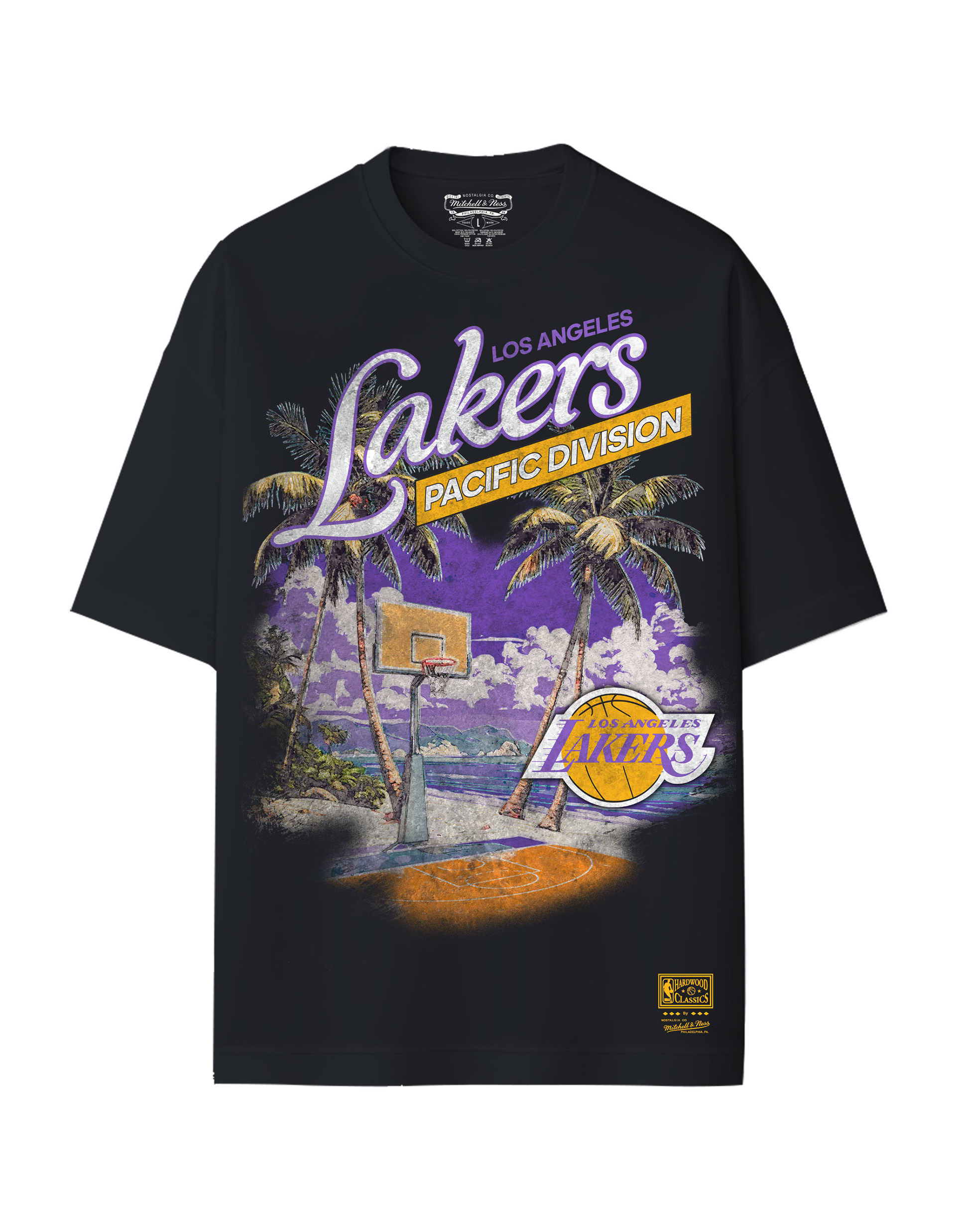 Mitchell & Ness Paradiso Los Angeles Lakers Tee