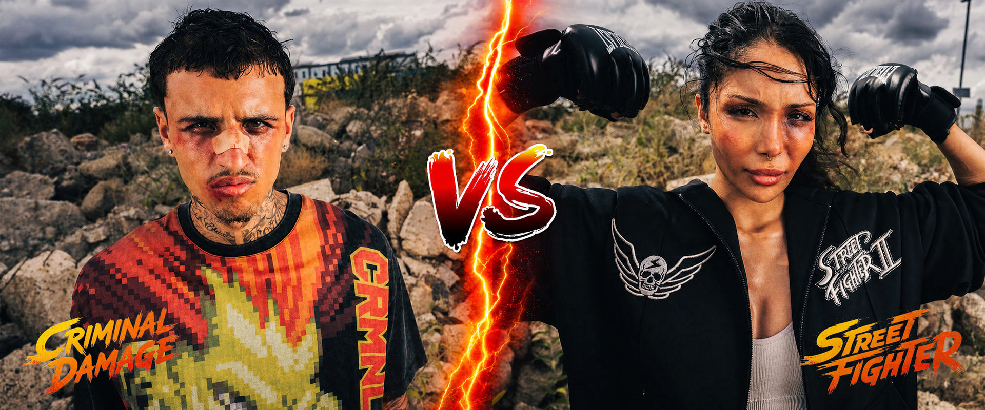 CRIMINAL DAMAGE X STREET FIGHTER VS