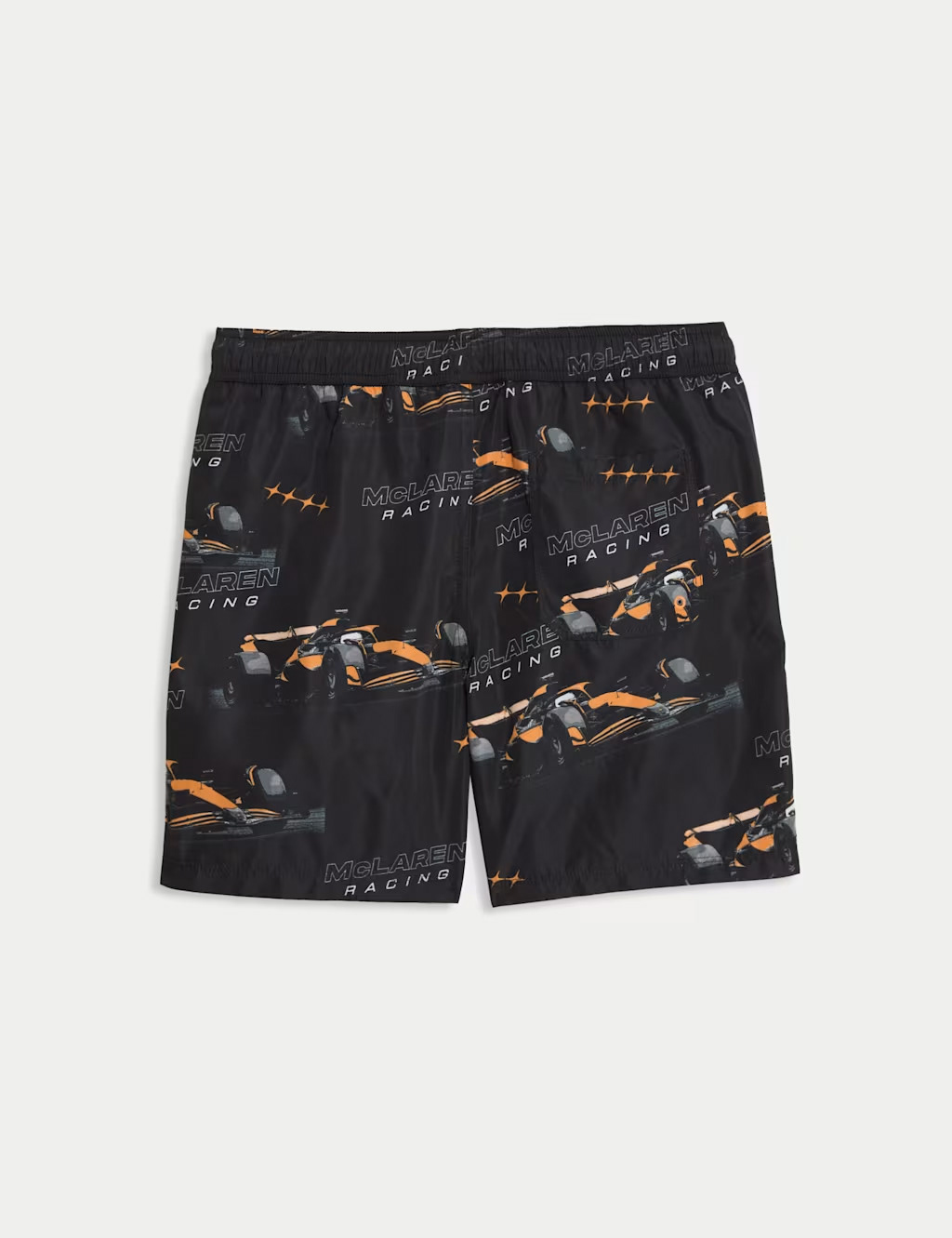 McLaren Formula 1 Swim Short Rear View - Photography By Marks & Spencer