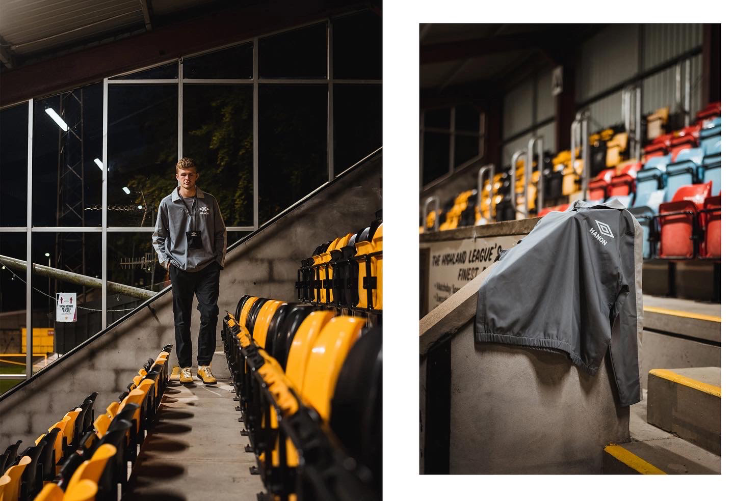 Umbro X Hanon Drill Top - Photograph by ©Hanon