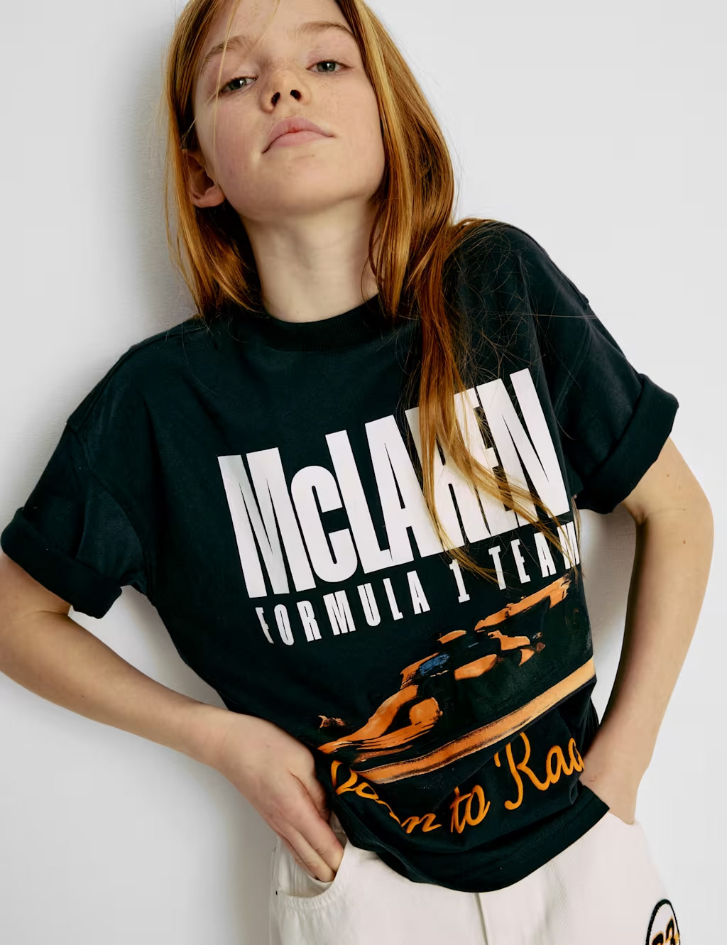McLaren Formula 1 Born to Race Graphic Tee - Photography By Marks & Spencer