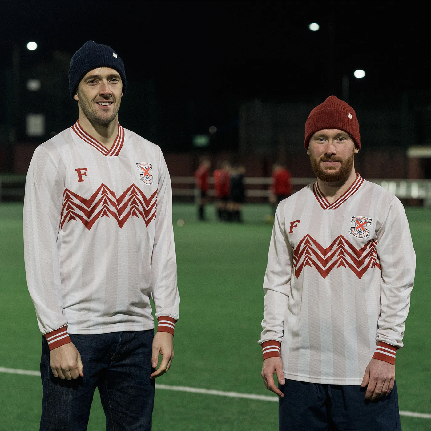Finnieston X Clydebank FC Long Sleeve Jersey - Photograph ©Finnieston Clothing