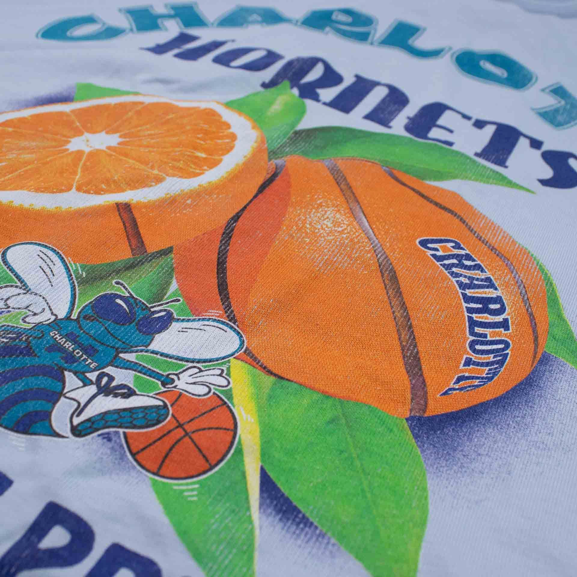 Mitchell & Ness Charlotte Hornets Full Court Pressed Tee Back