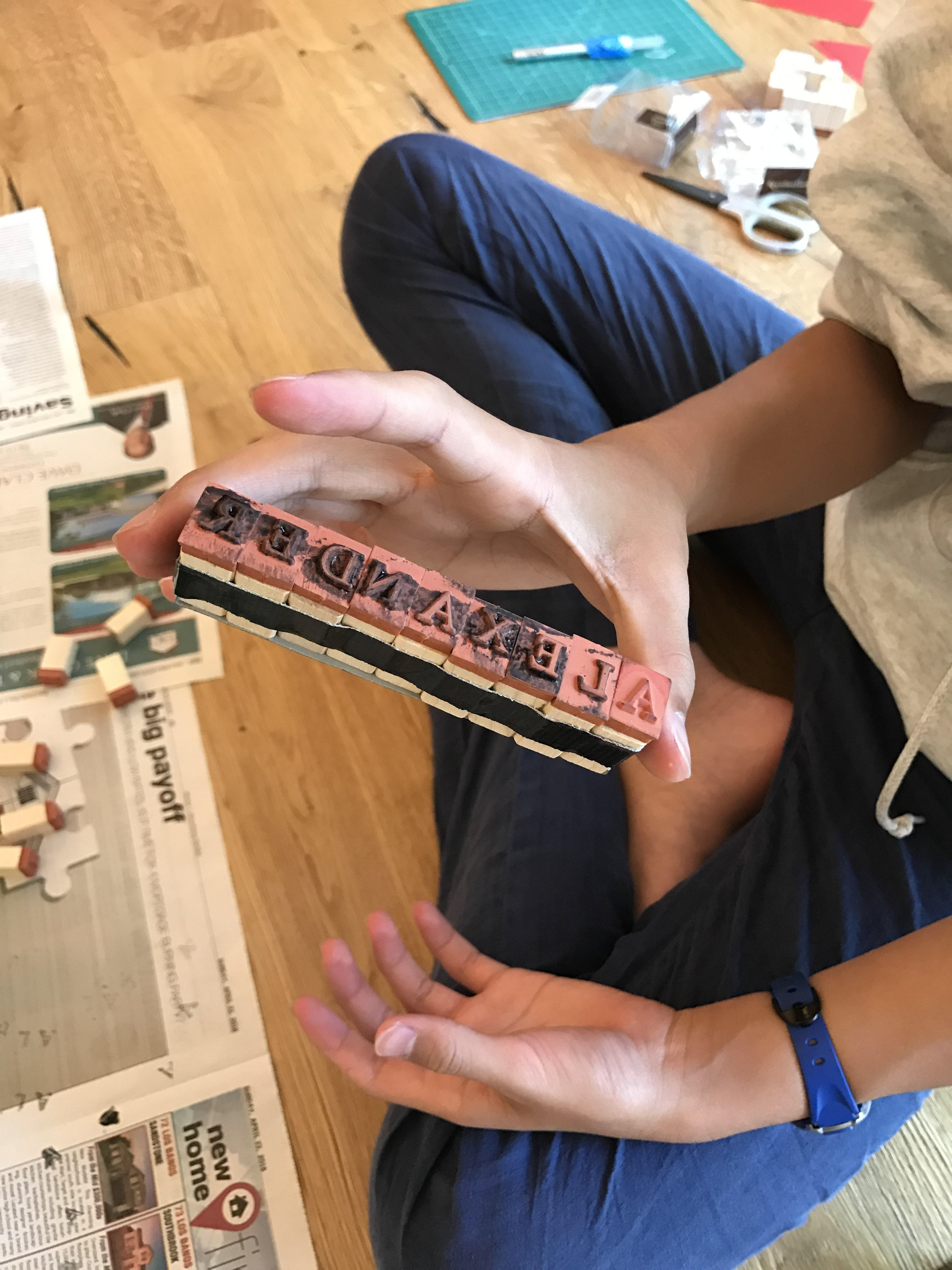 A stamp for my campaign posters.