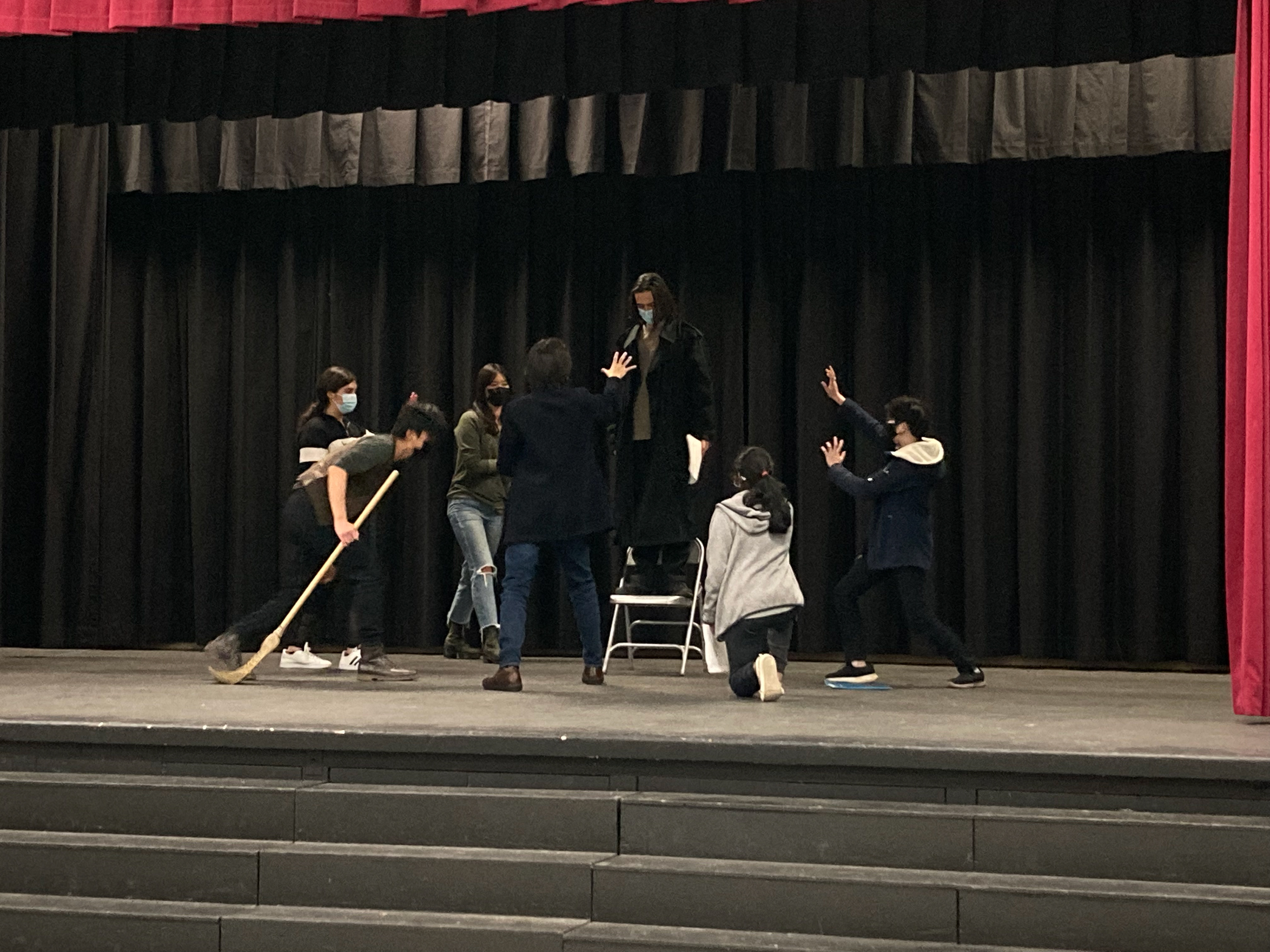 Choreography I designed, for Les Choristes' Anastasia!