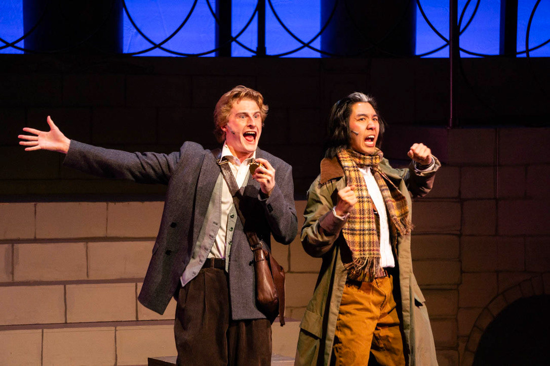 Performing in Harvard's Anastasia, as Vlad Popov.