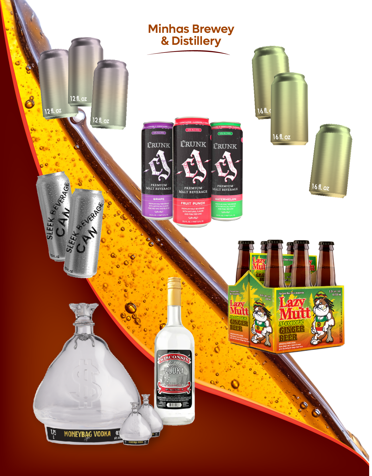 Private Labels and Custom Packaging Document Design - Product Options