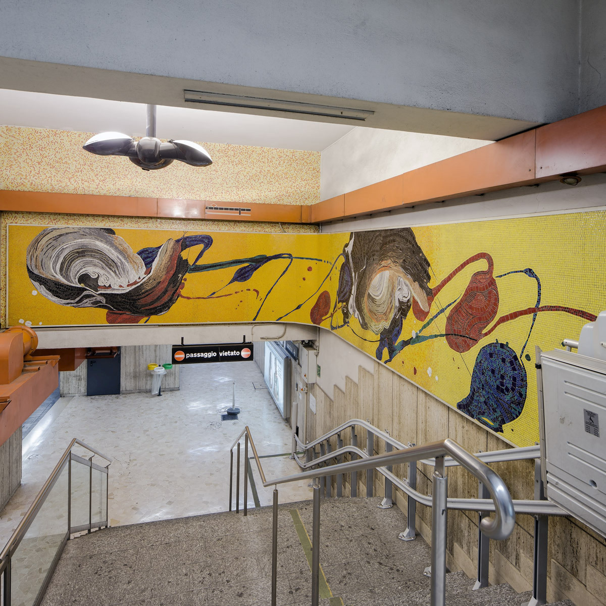 Metro Station Anagnina in Rome
