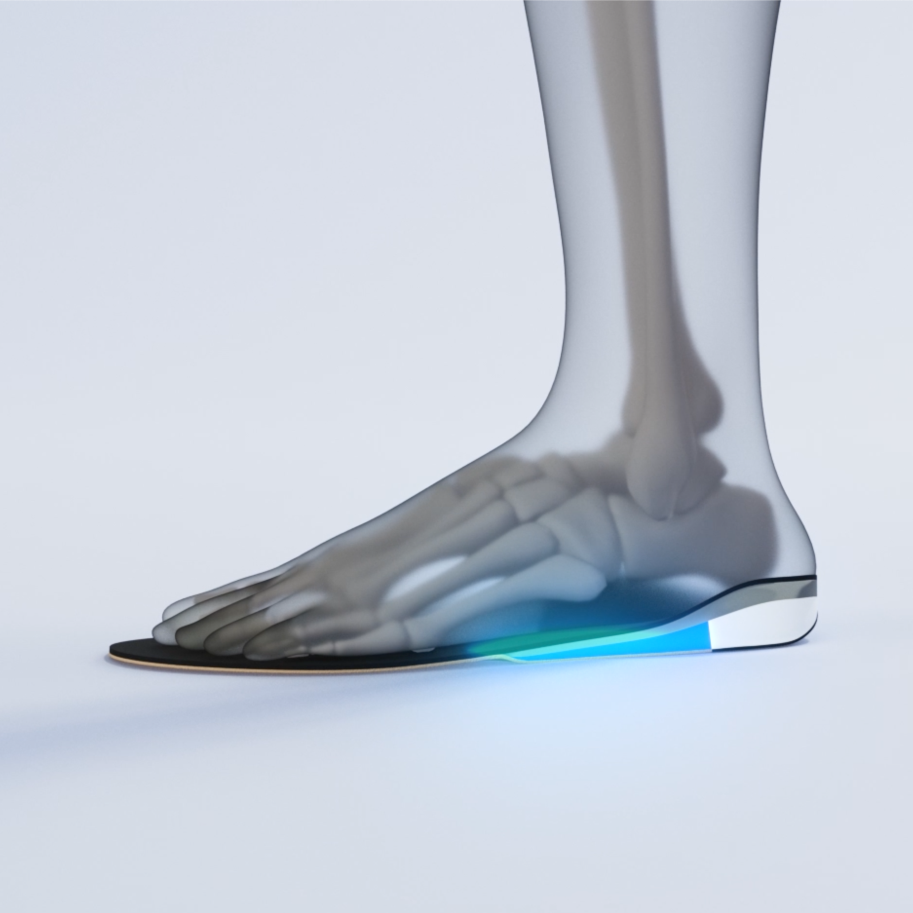 医療用インソールのパーツごとの働き