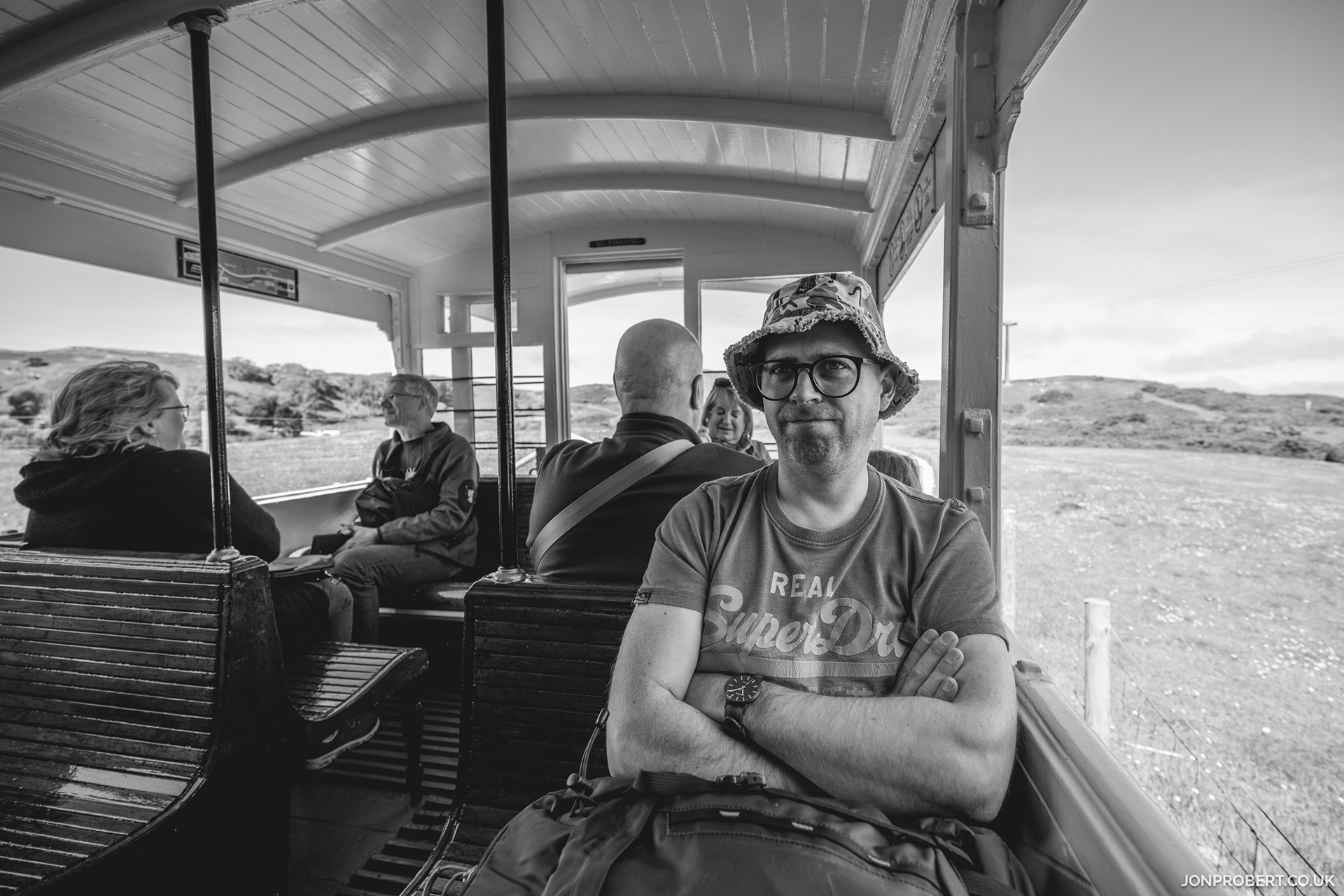 Somebody didn't want photographing on the tram