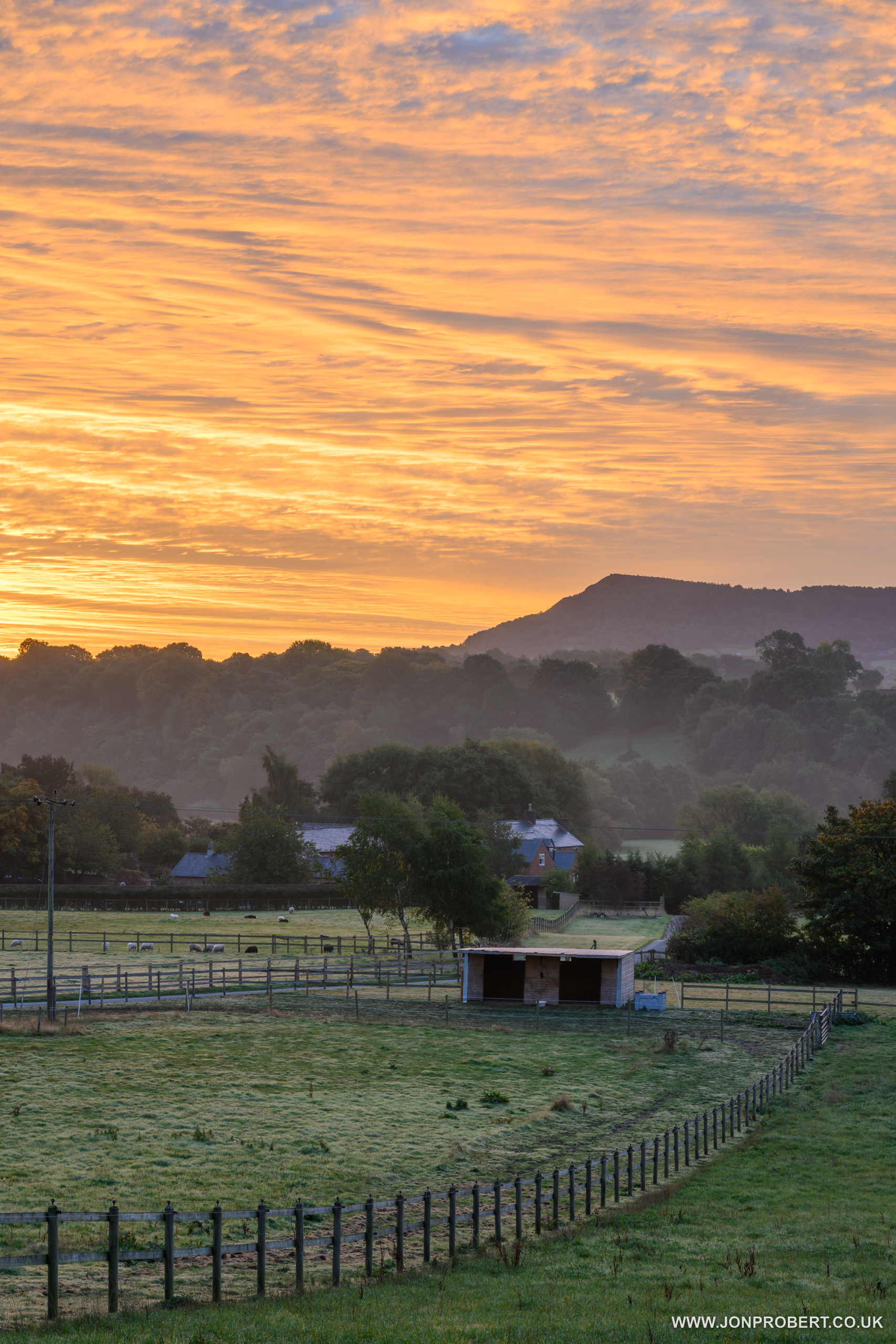 Congleton sunrise (the cloud)