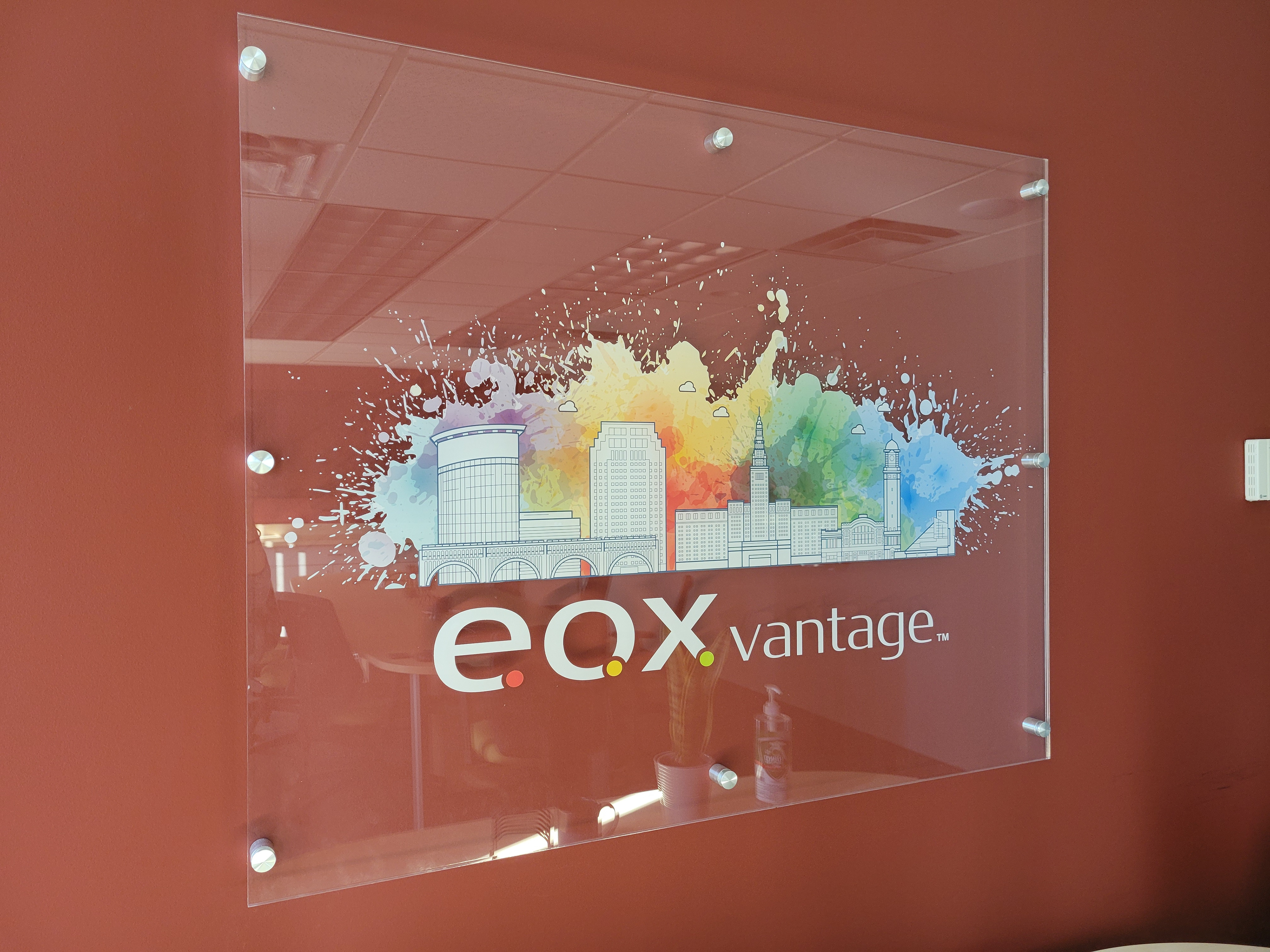 Cleveland conference room sign