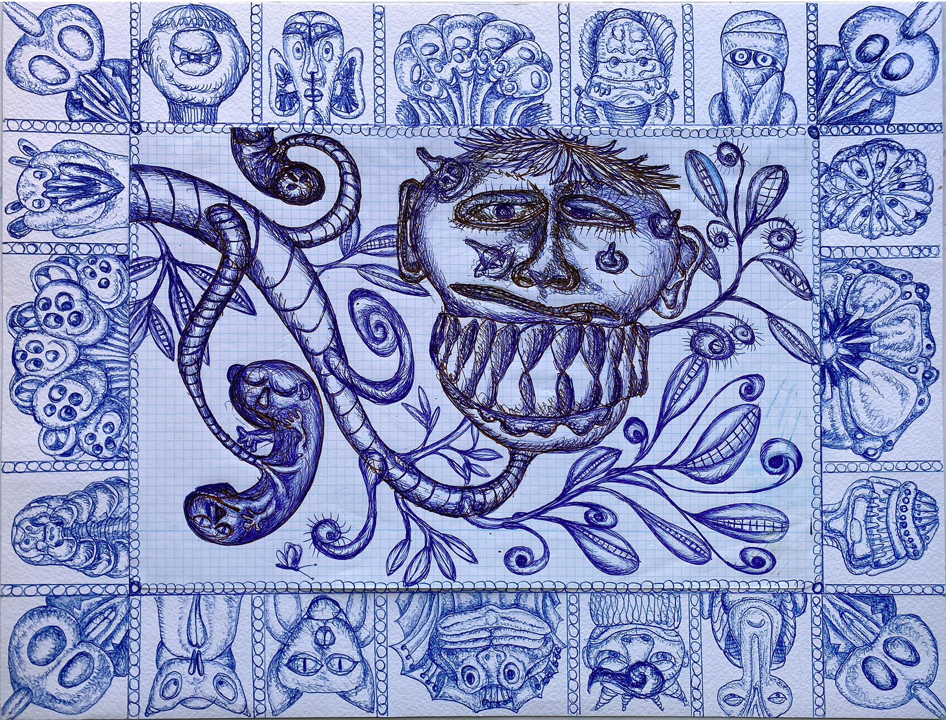 Detail of "Tree of life"