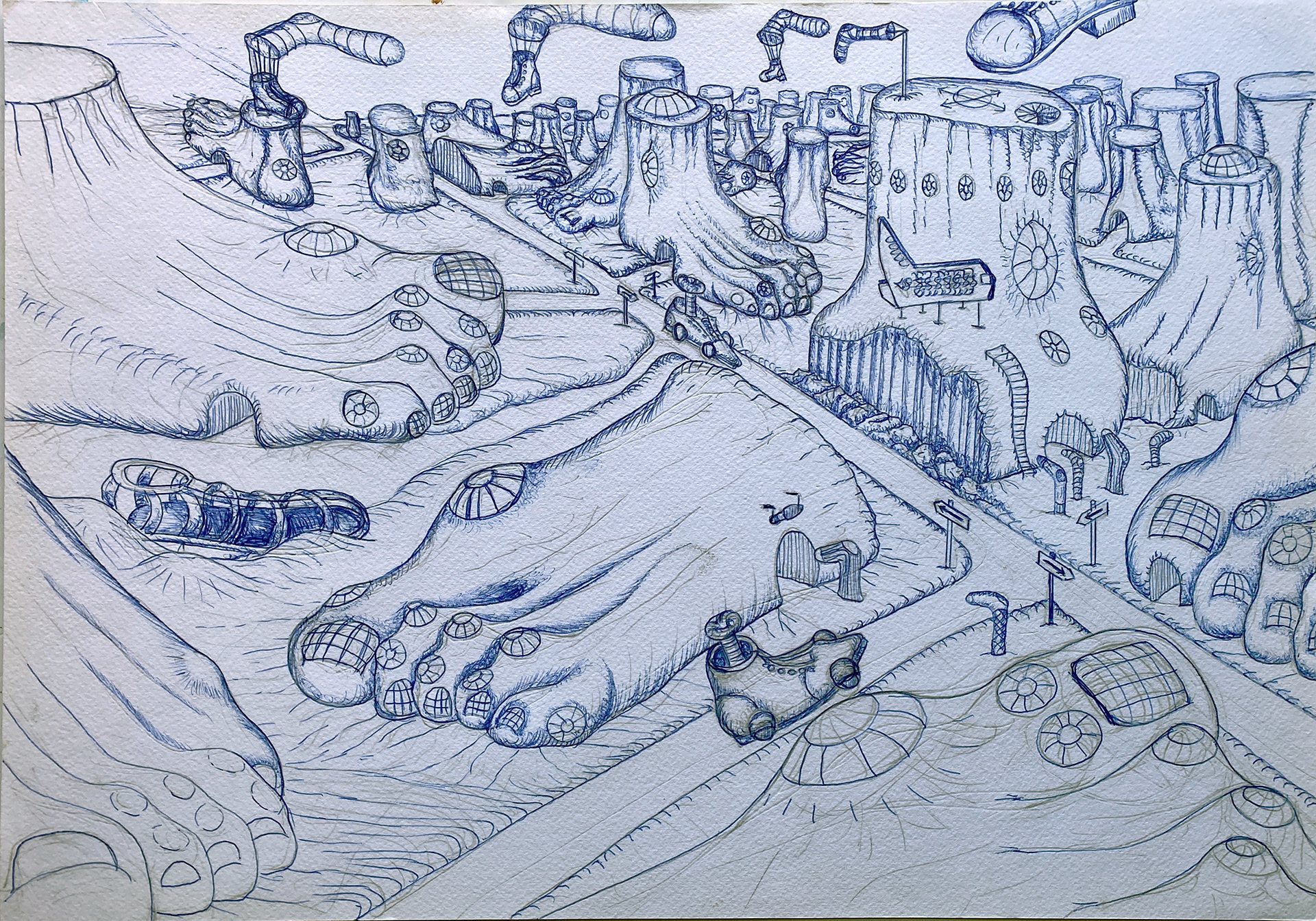 "Foot City" (not finished)