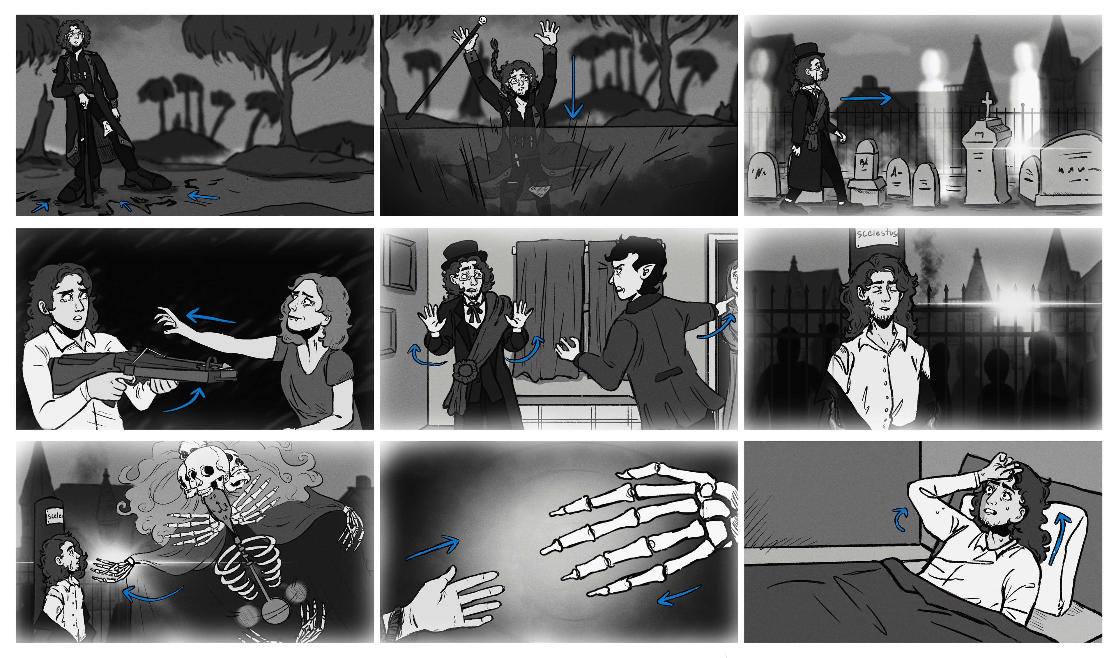 Storyboard commissioned by Apollo.